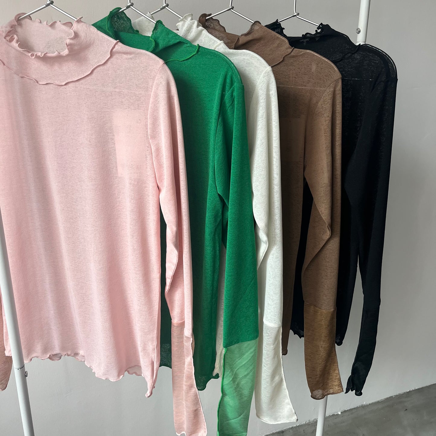 TP19- 2 Part High Neck Top