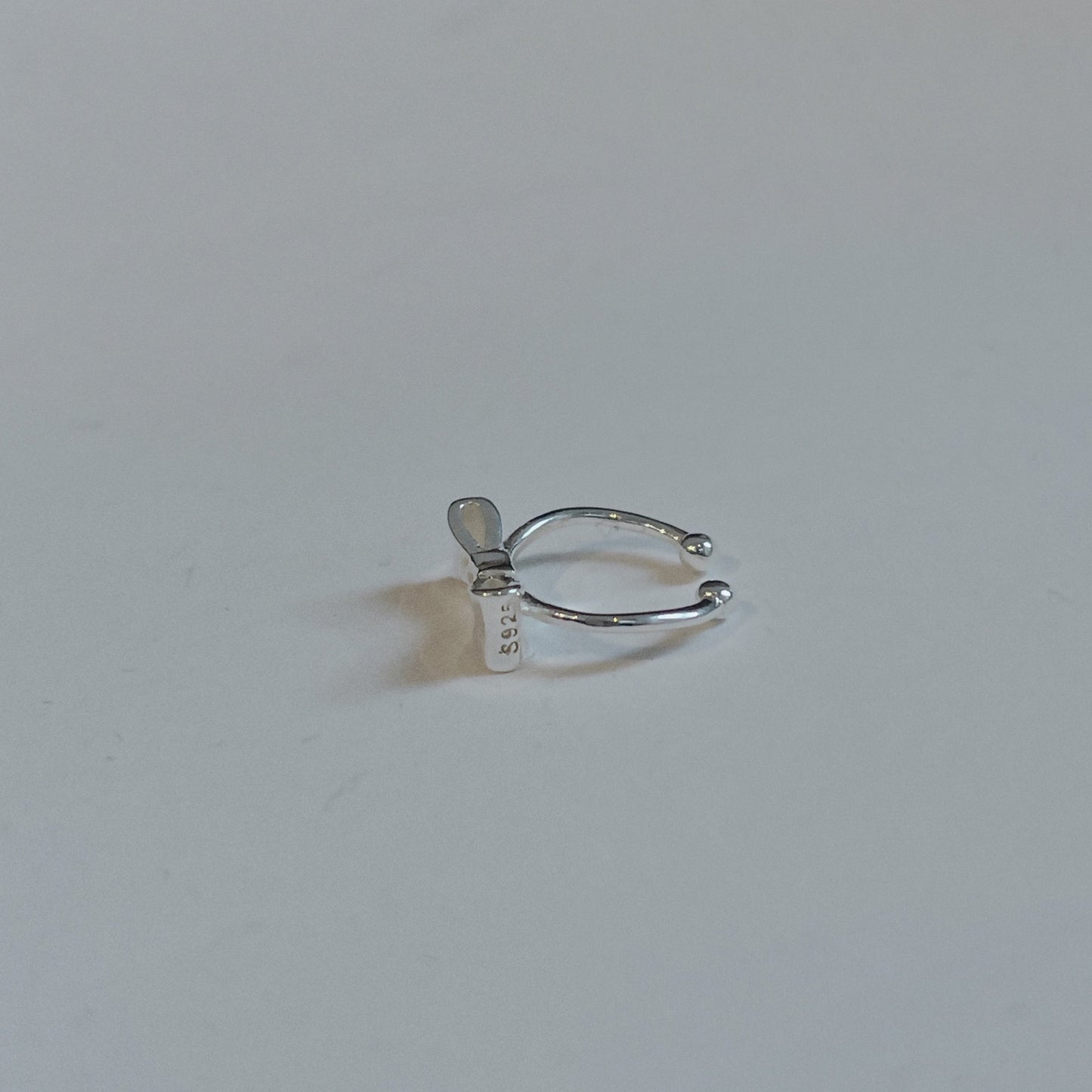 S925 Ribbon Earcuff
