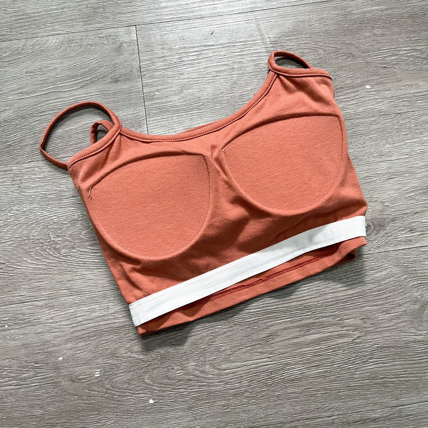 Bra Top Vest -磚啡色