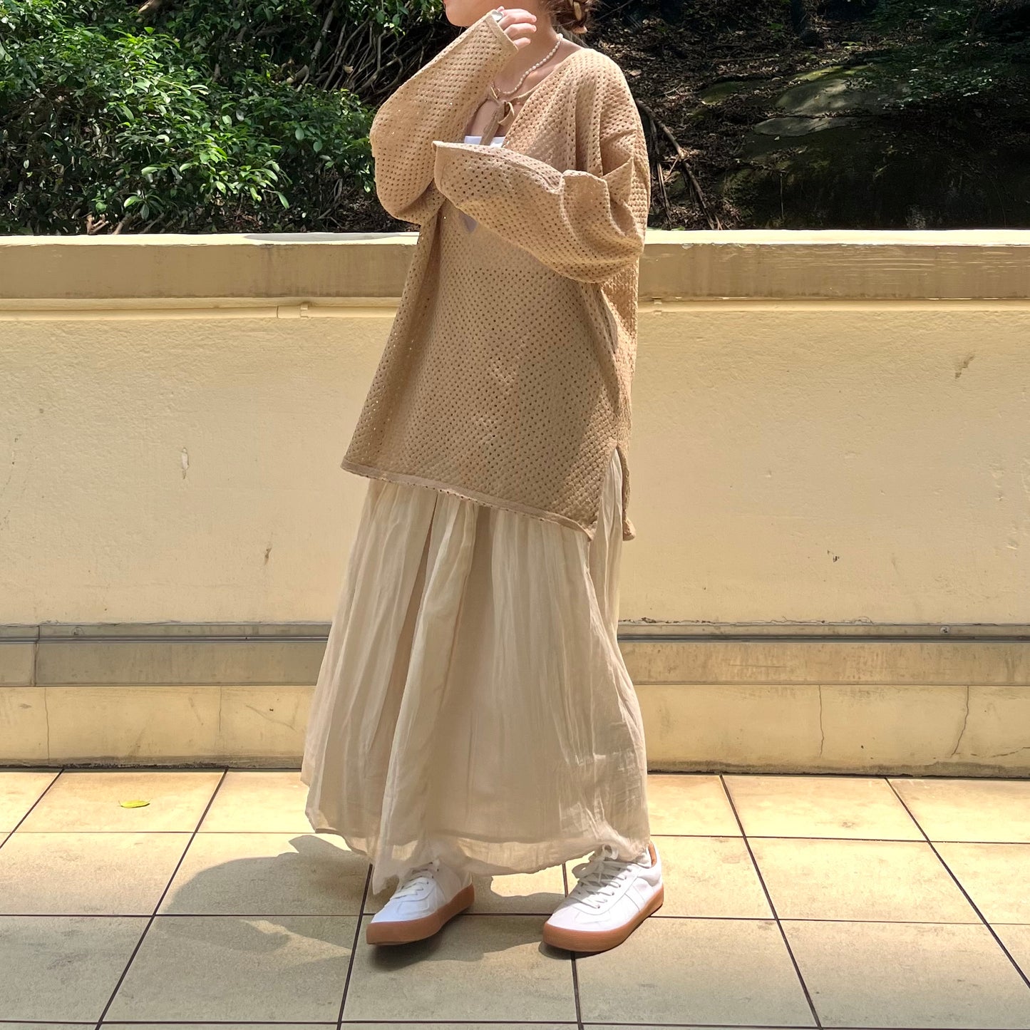 SK25- Indian Soft Cotton Skirt | Natural | Brown | Black