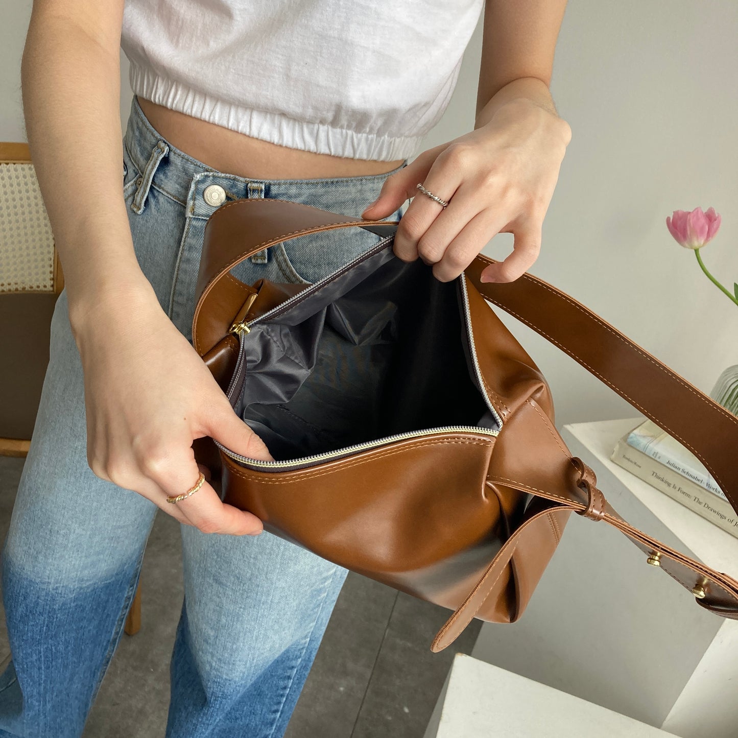 BG13- 5 Color Square Bag