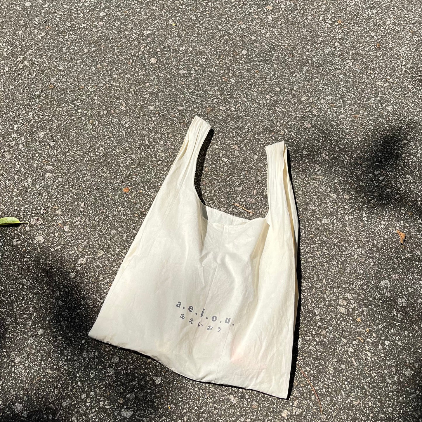 aeiou tote bag