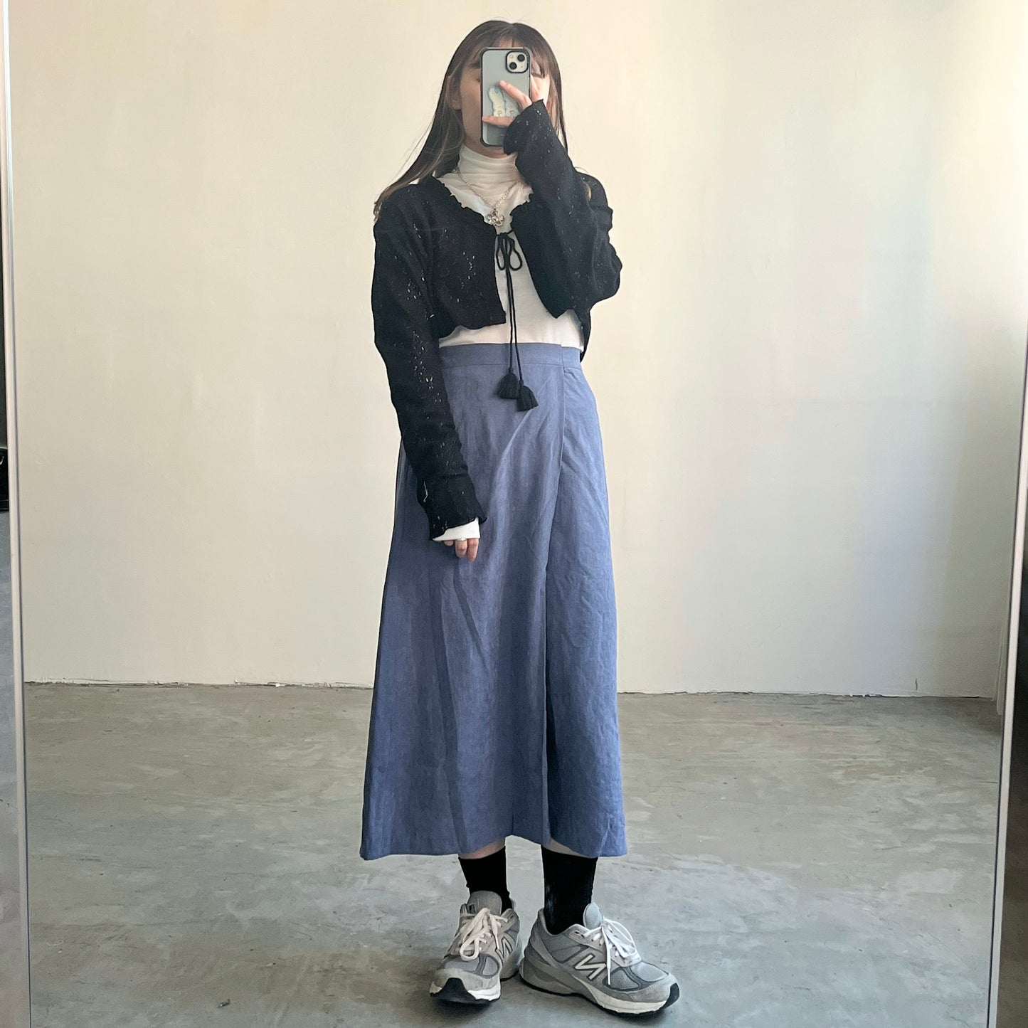 SK10- color straight skirt