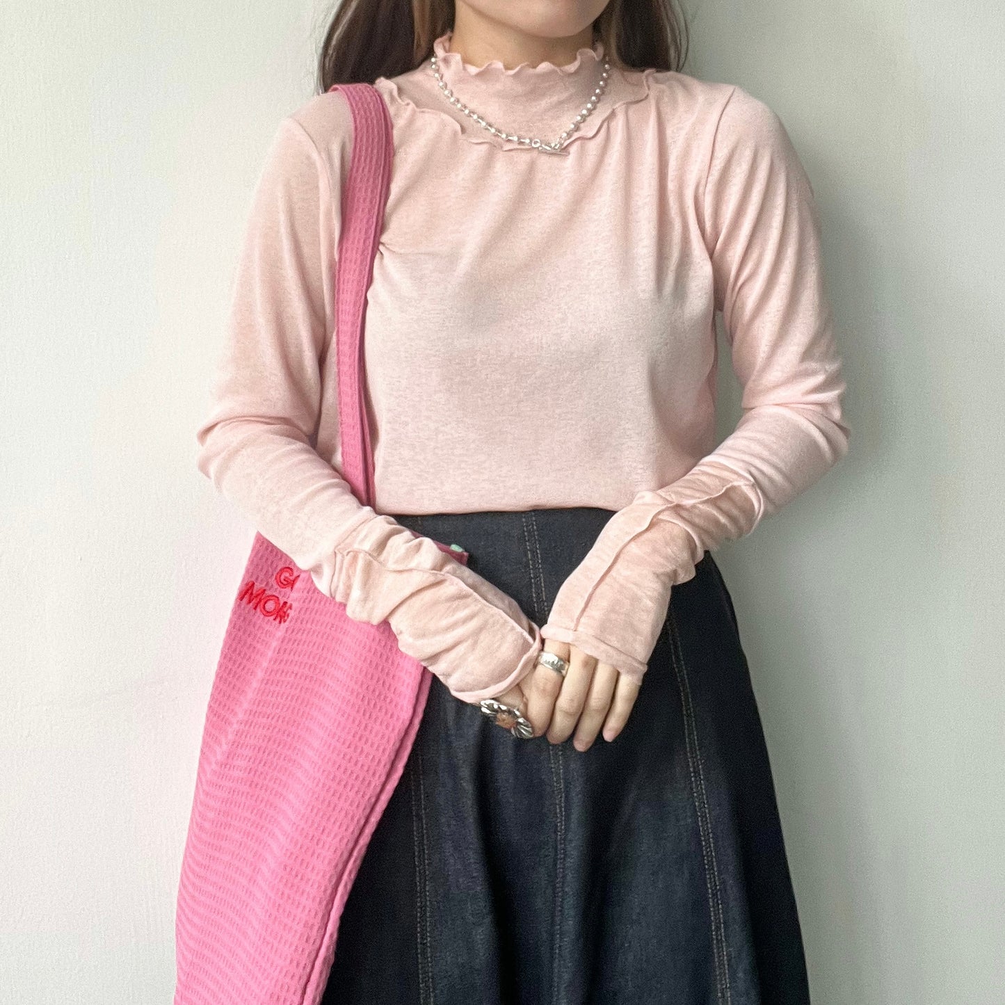 TP19- 2 Part High Neck Top