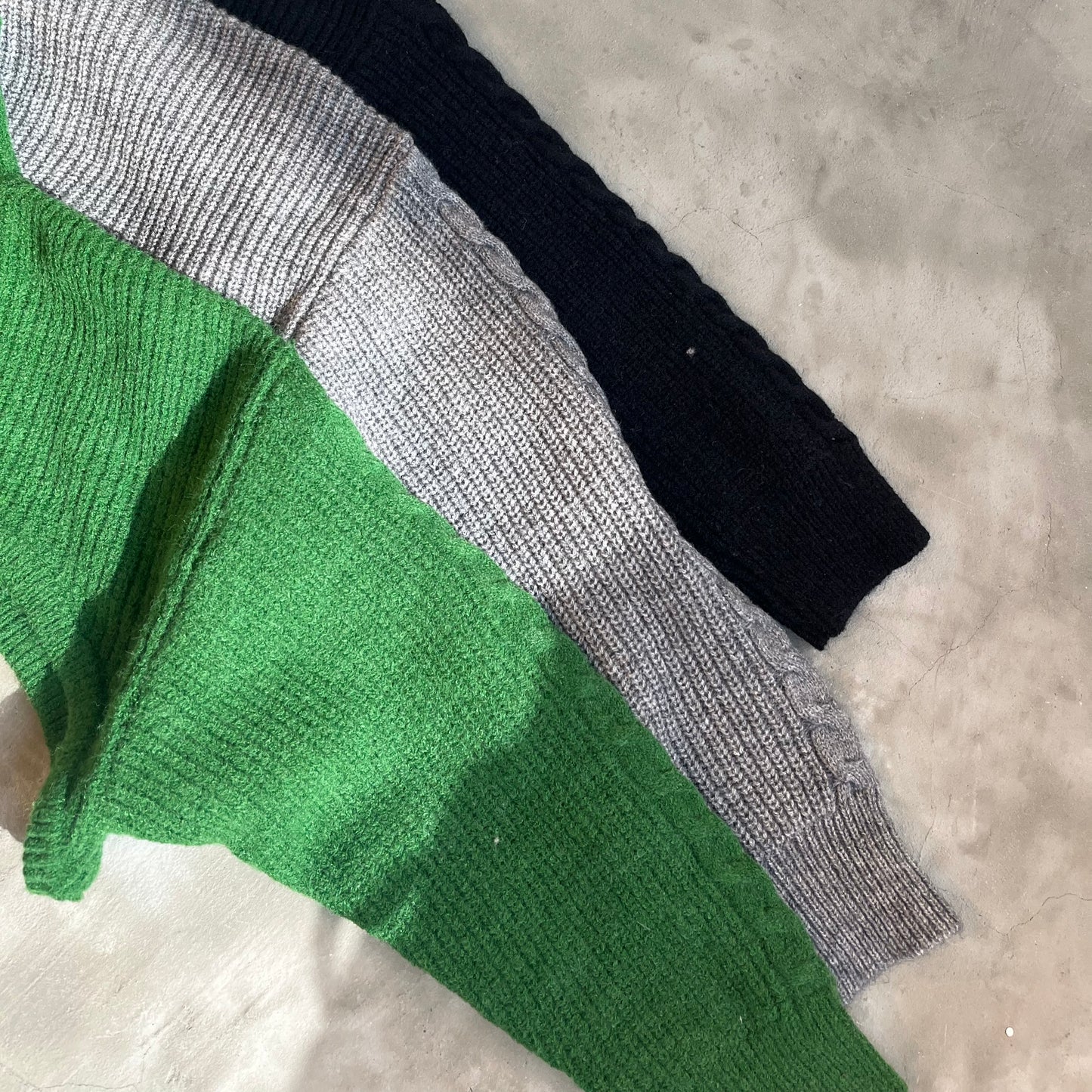 TP69- Short High Neck knitted Pollover