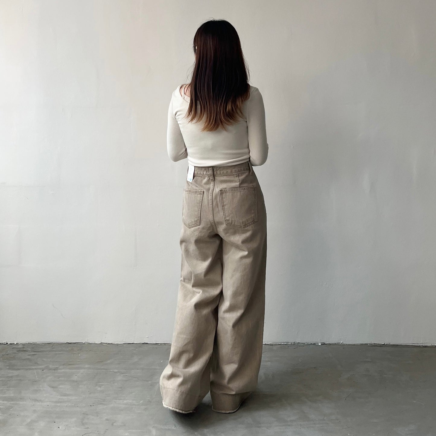 PT07- Sand Color Soso Jeans