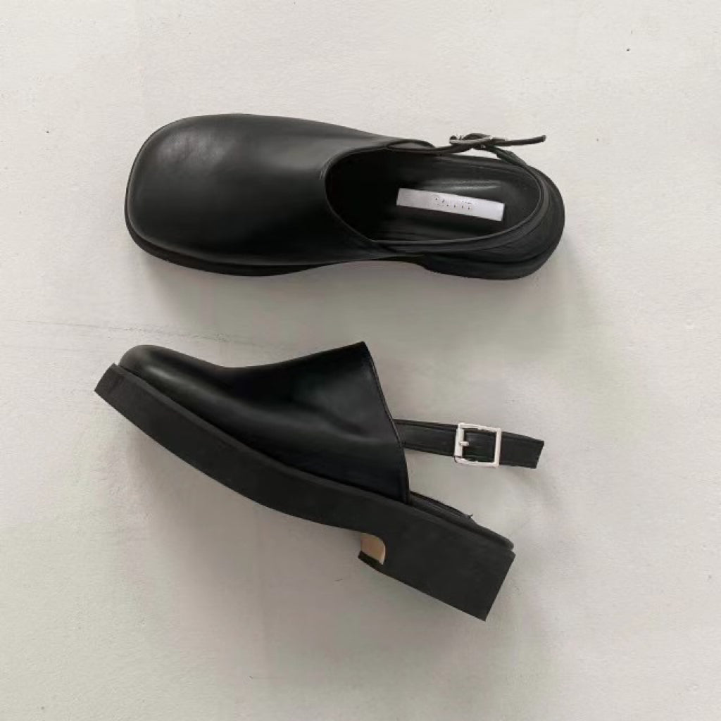 Square Toe Platform Shoes