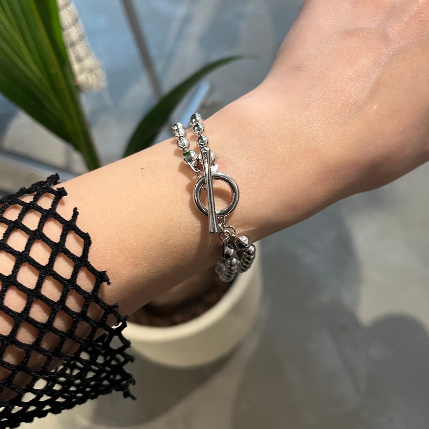 AC23- Double Ball Ball Bracelet