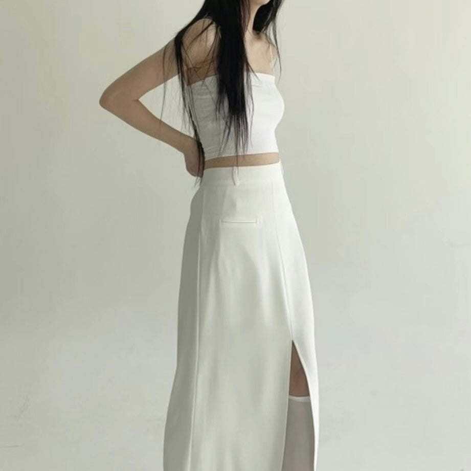 TP109-(大推) 平口背心 | White | Black