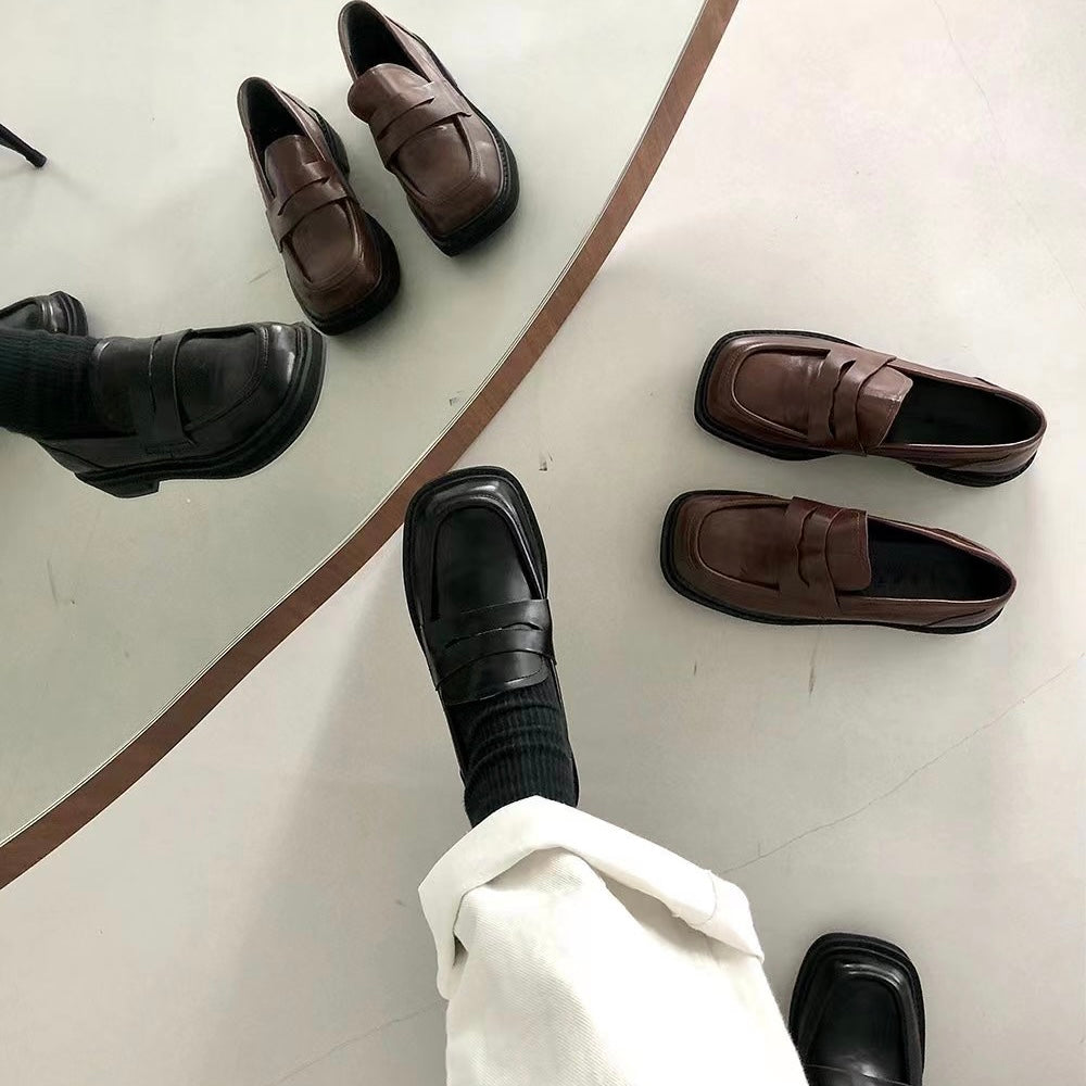 Square Loafers Shoes