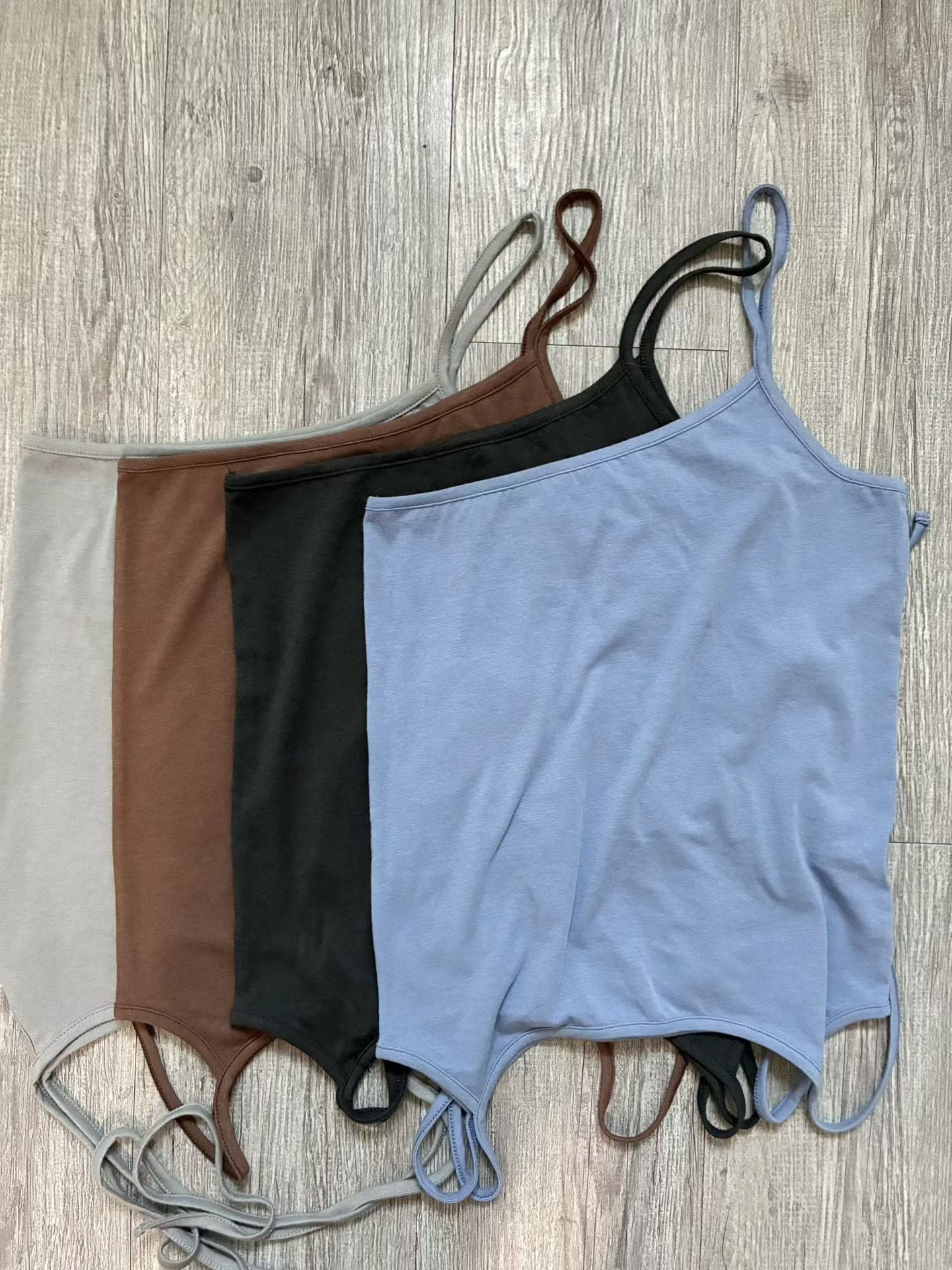 TP779- 3 Way Layer Vest Top | Blue | Brown | Grey | Black