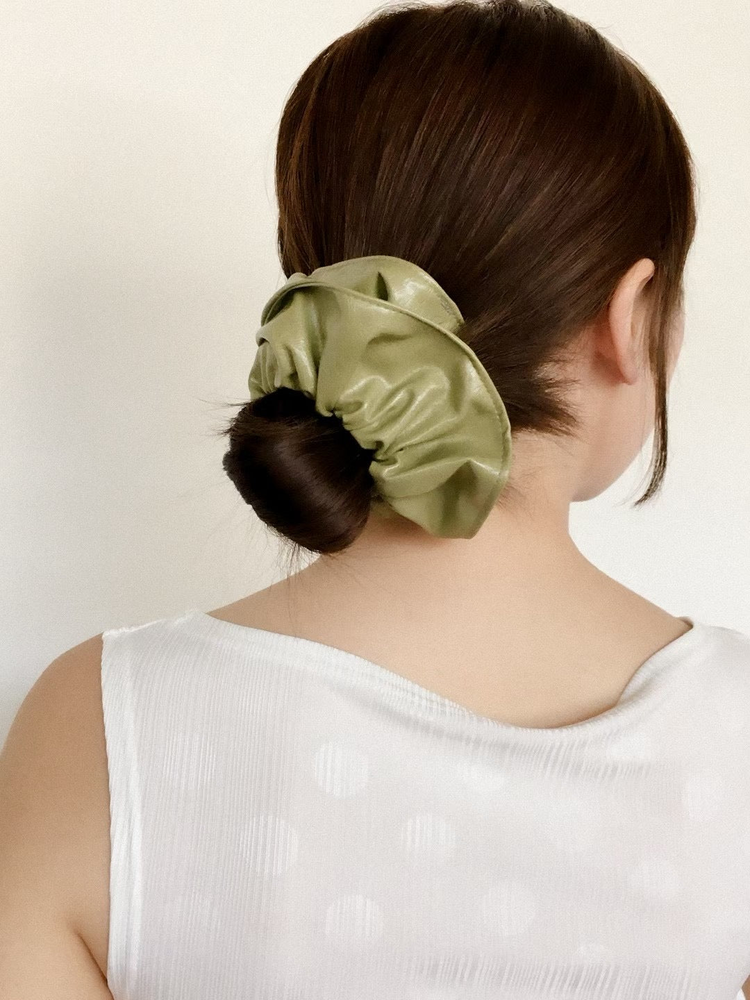 AC273- 仿皮橡筋圈 | Grey | Green | Black ( 橡筋圈體積較大不設平郵 )