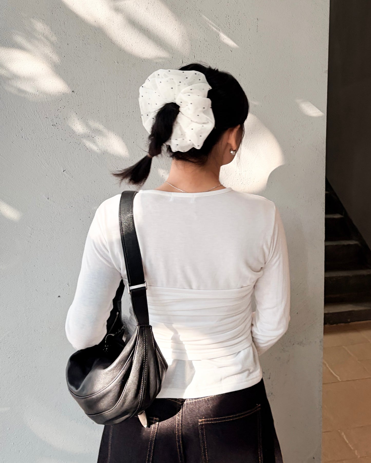 AC284- 波波點網紗橡筋圈  ( 橡筋圈體積較大不設平郵 )