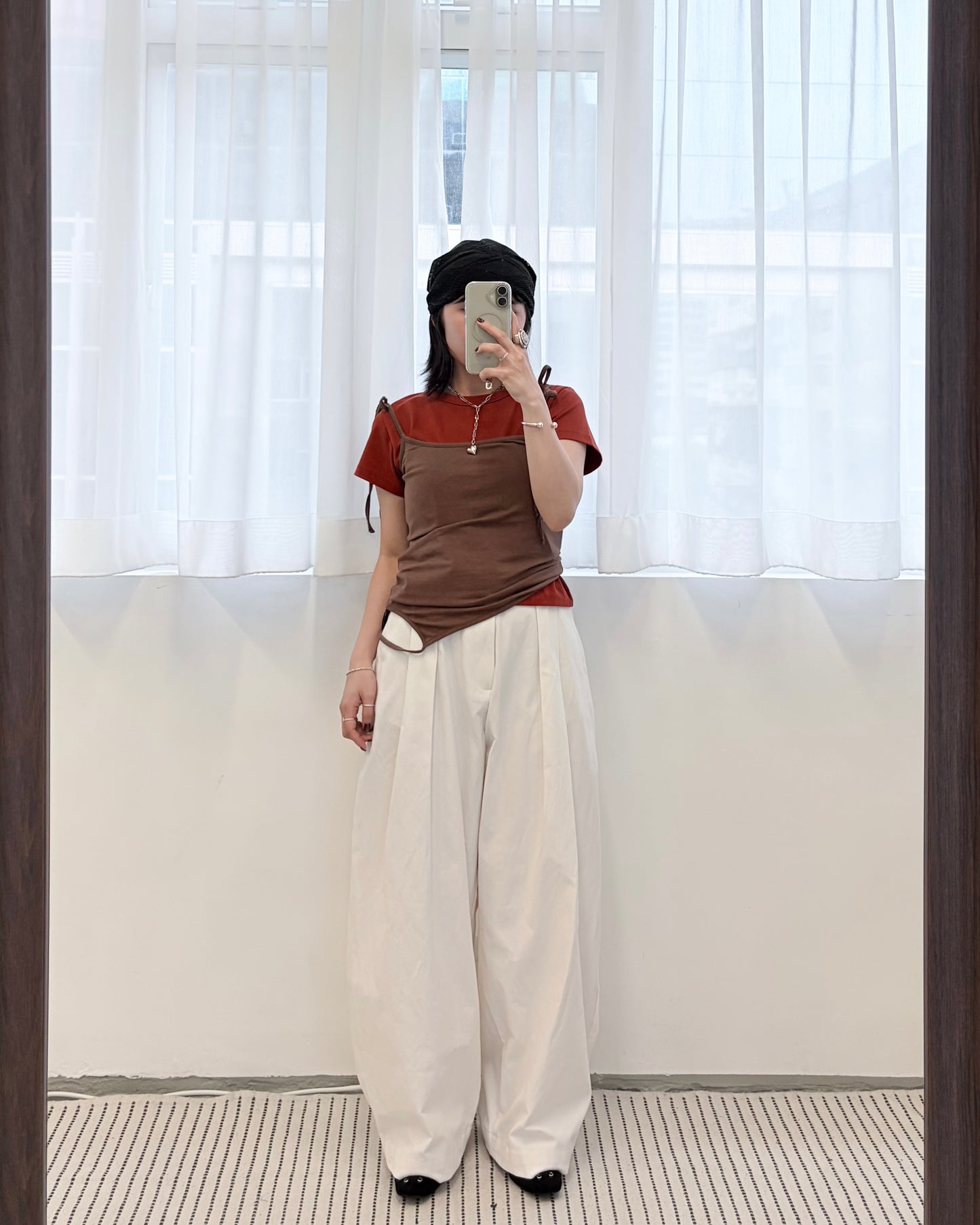 TP779- 3 Way Layer Vest Top | Blue | Brown | Grey | Black