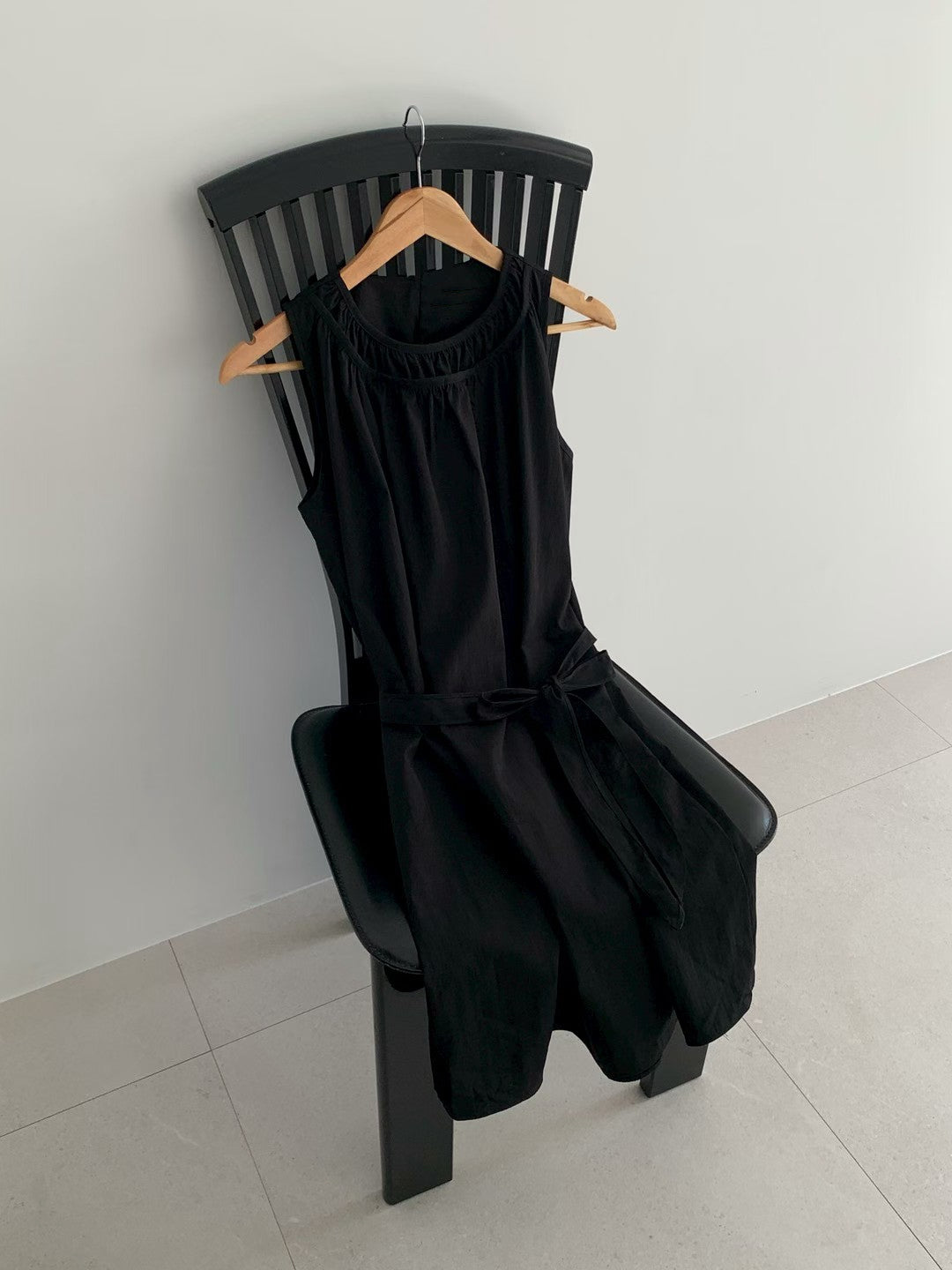 OP79- Double Neck One Piece Set | White | Black