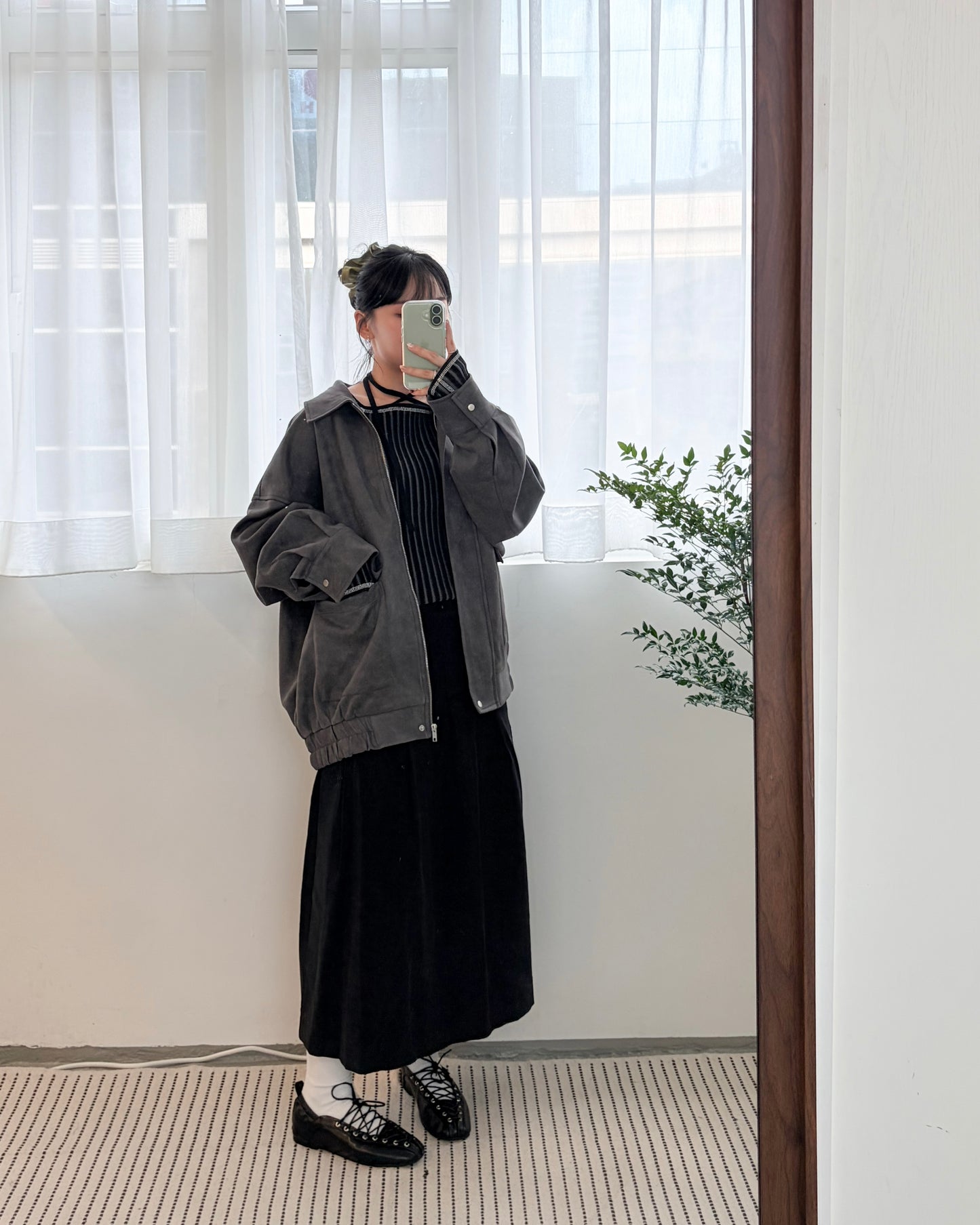 TP686- Square Neck Knit Top | Ivory x Orange | Black x White