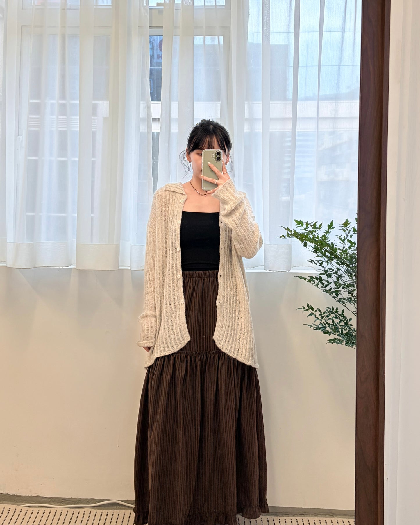 TP687- Momo Over size Button Blouse | Ivory | Pink | Black 多種穿法 超軟熟🍞