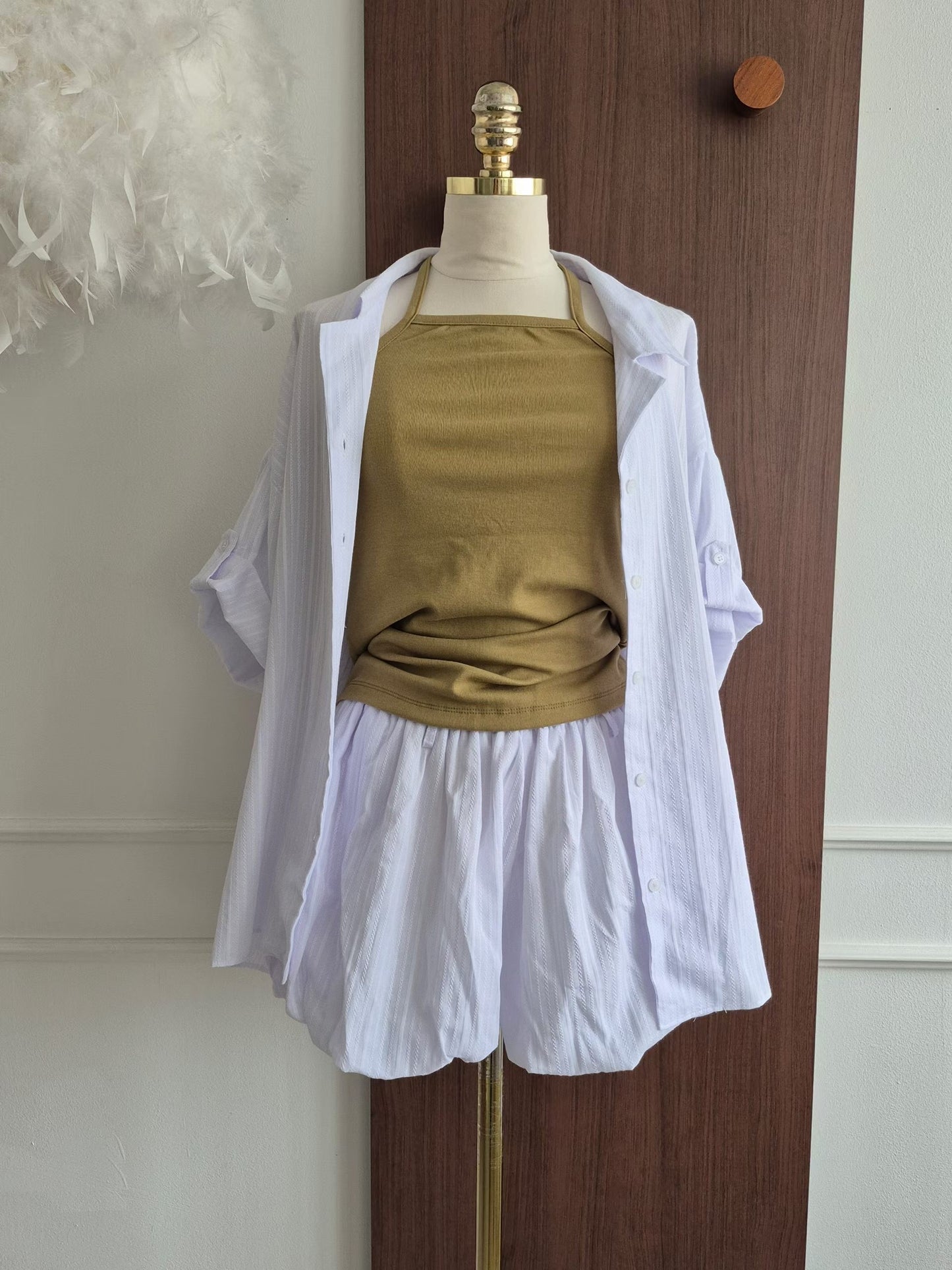 TP820- Cross Back Cotton Vest | White | Oatmeal | Brown | Blue | Camel | Black