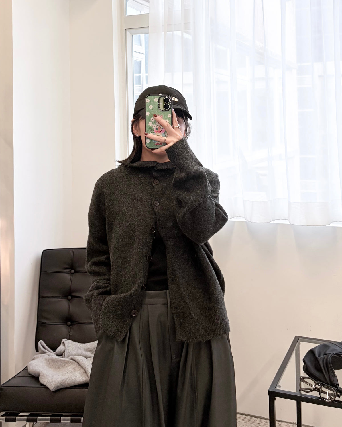 早鳥優惠 JK53- 3 Way Cardigan | Grey | Charcoal