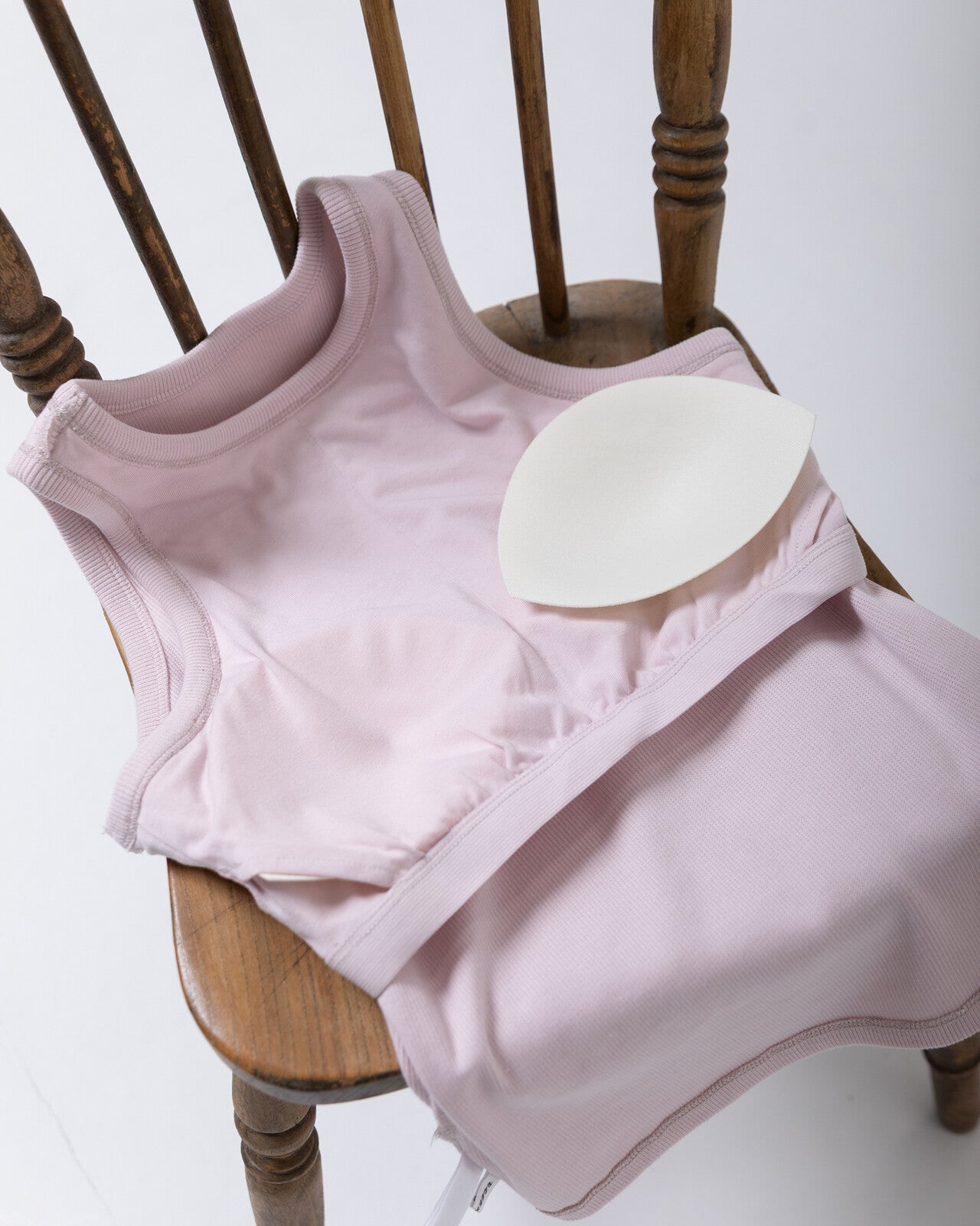 TP799- American Sleeve Tank Top  | White | Pink | Blue