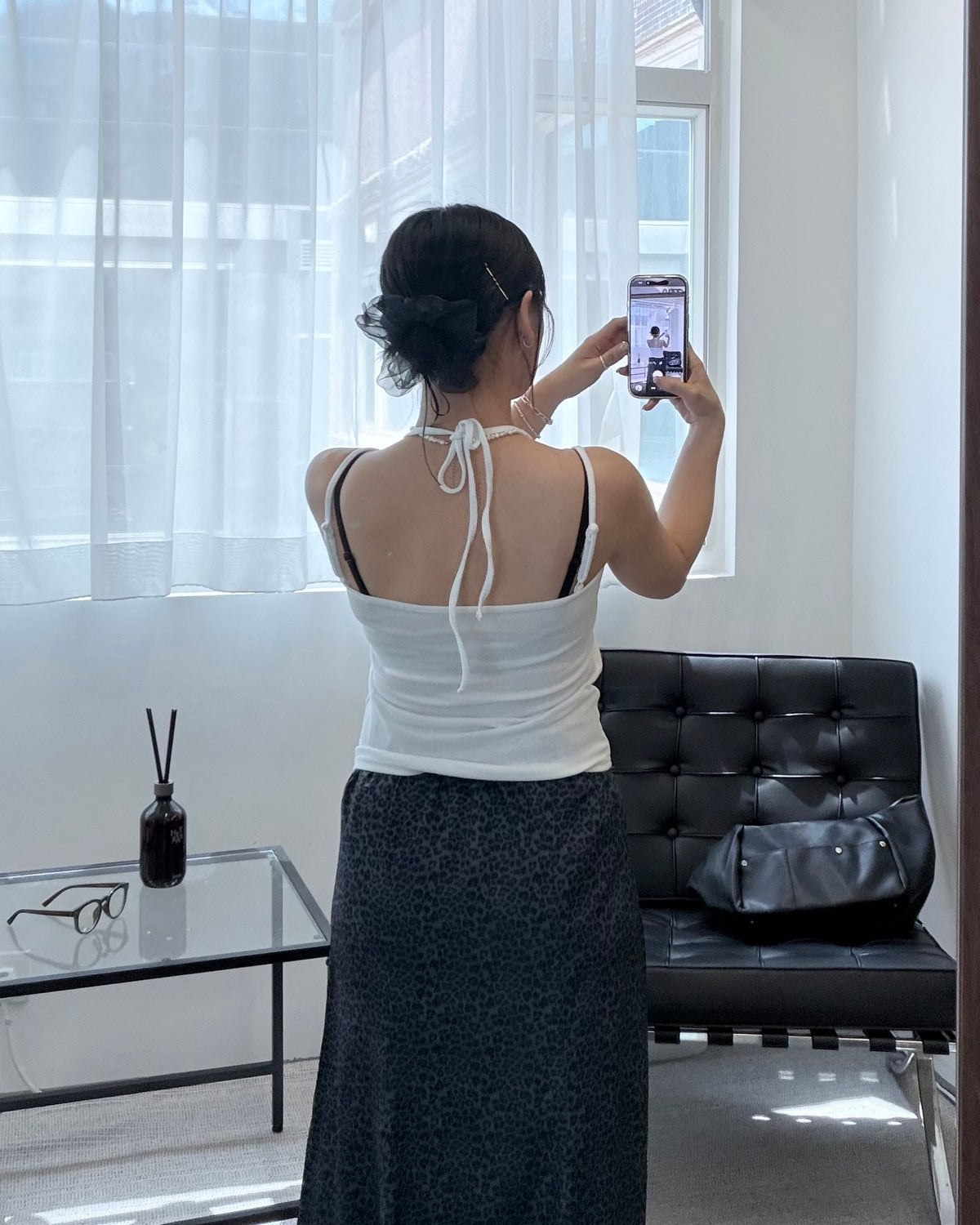 TP841- 3 Color Camisole with Cup | White | Brown | Black