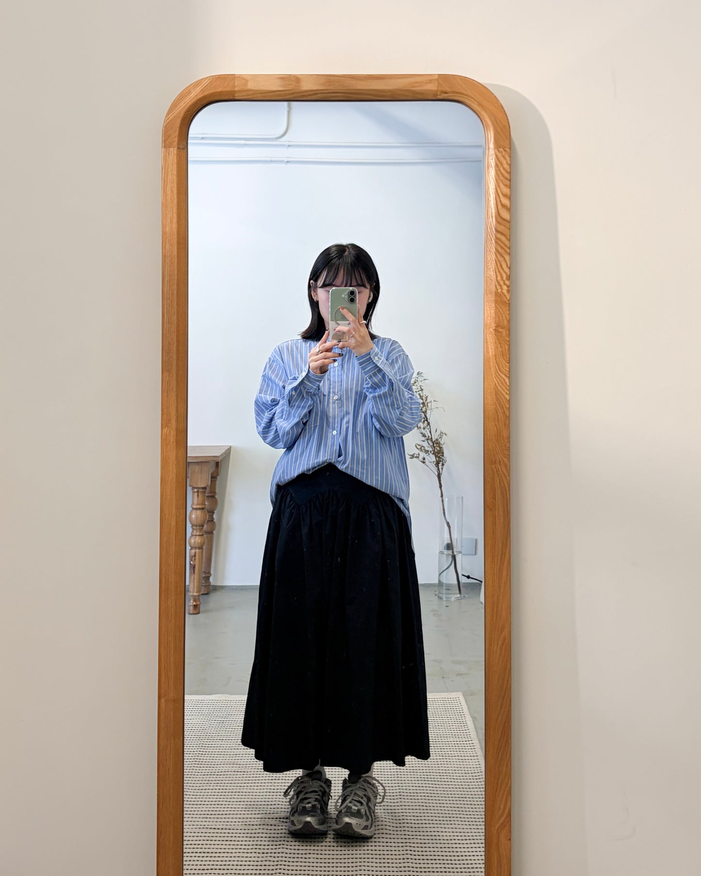 TP714- Classic Blue Stripe Shirt