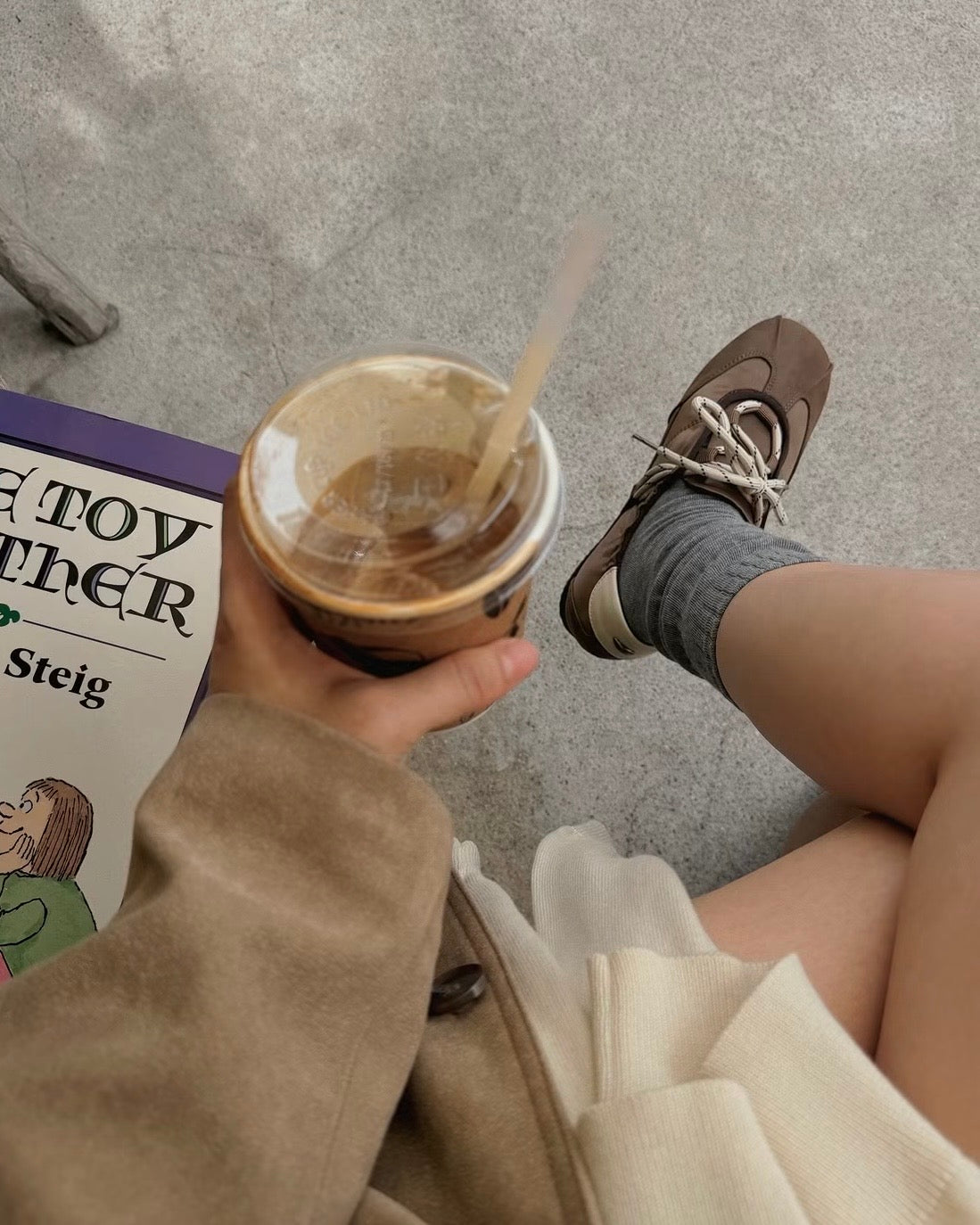 SH13- Hazel Satin Sneakers | Brown | Black