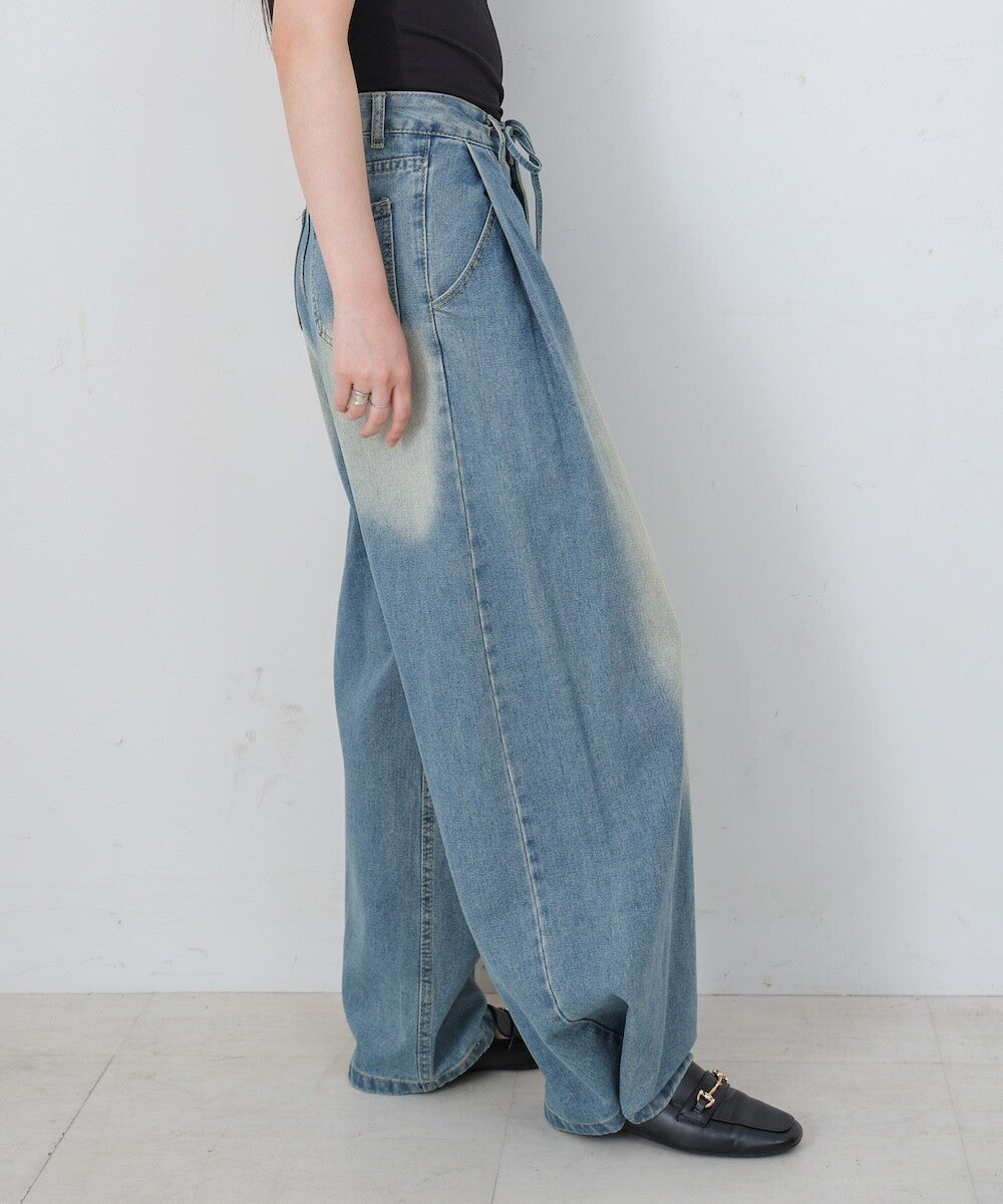PT98- 2 Way Denim Full-Length Pant ( M / L )
