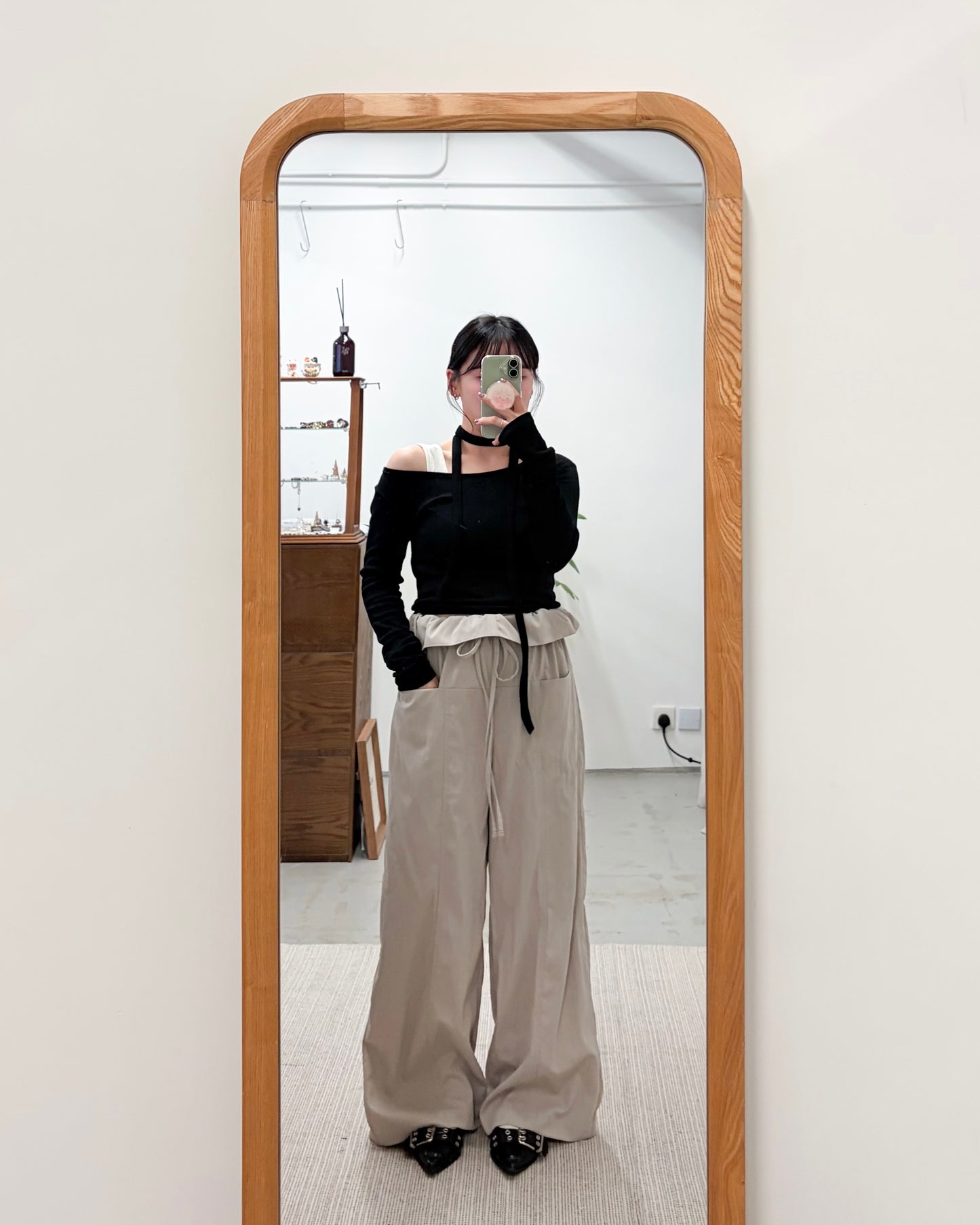 TP737- 2 in 1 Set Top With Neck Strap - Brown | Navy | Black