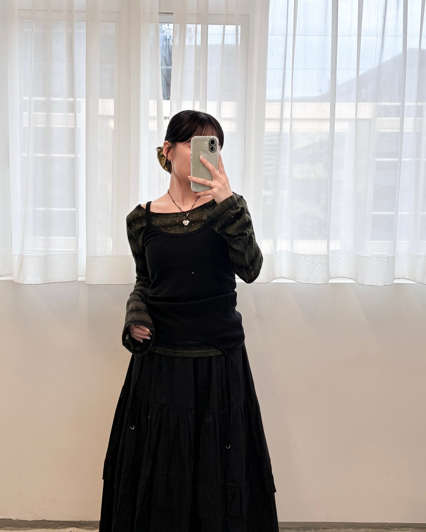 TP679- Design Vest Top | Grey | Black