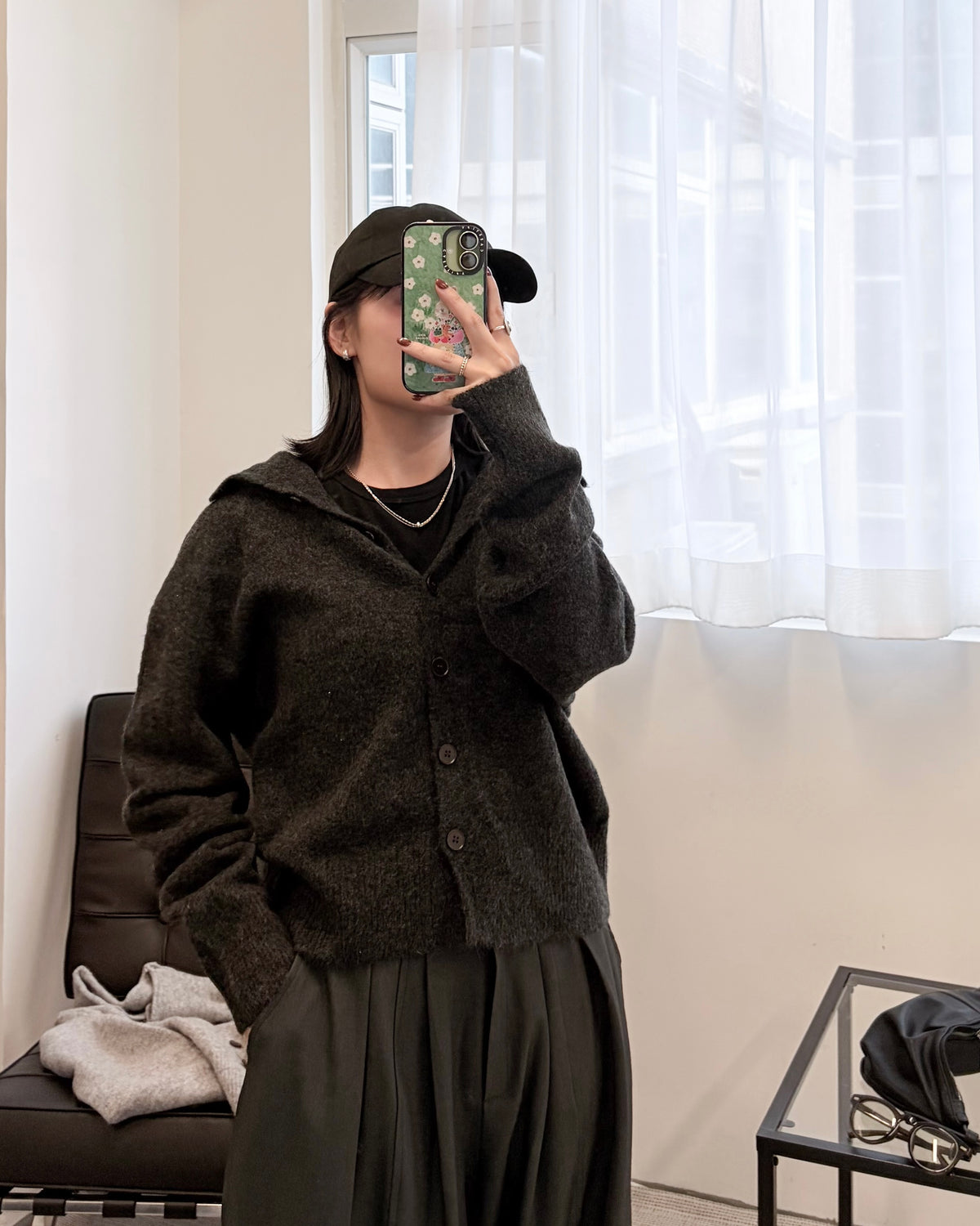 早鳥優惠 JK53- 3 Way Cardigan | Grey | Charcoal