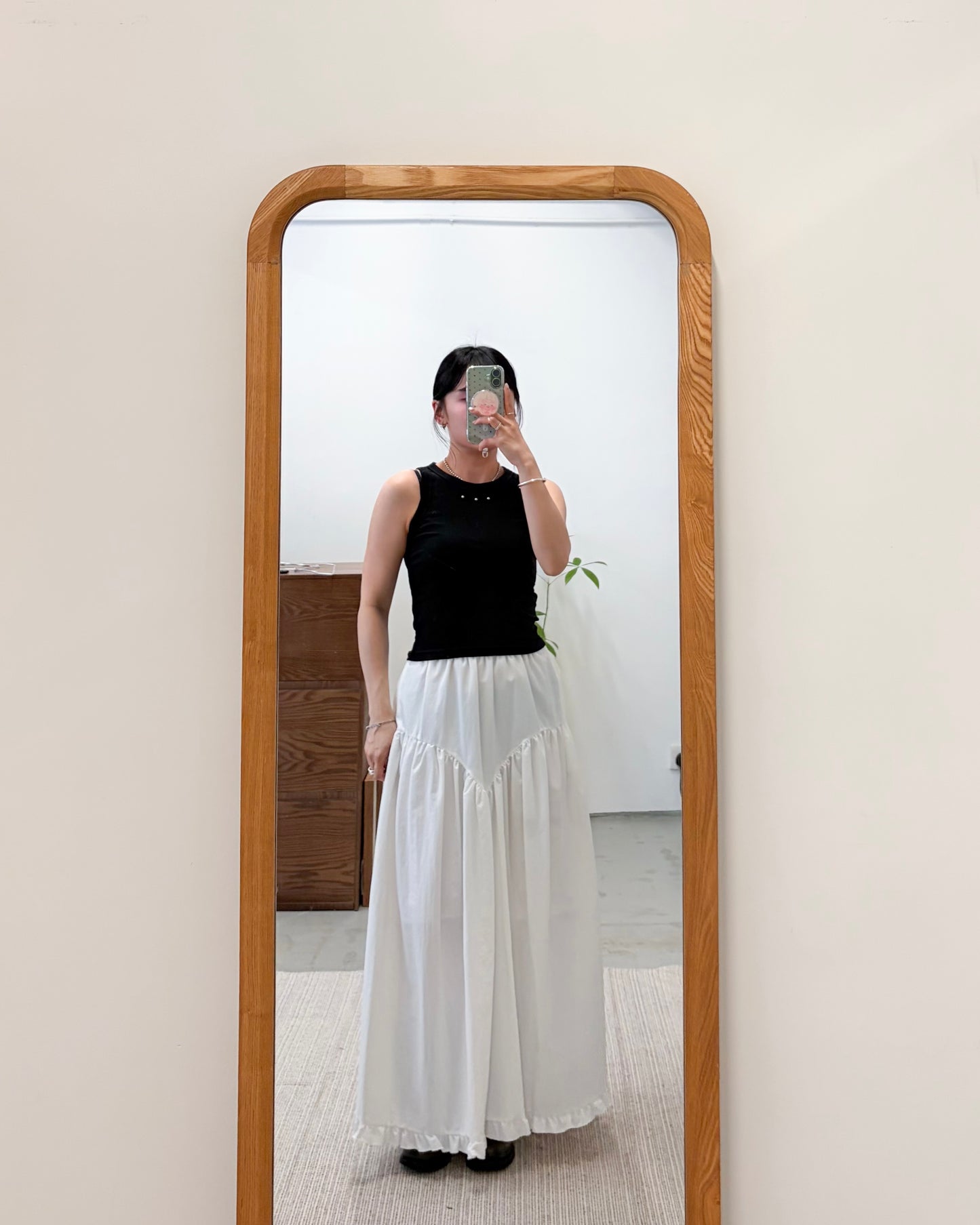 TP747- Rivet Vest Top | White | Grey | Brown | Green | Black