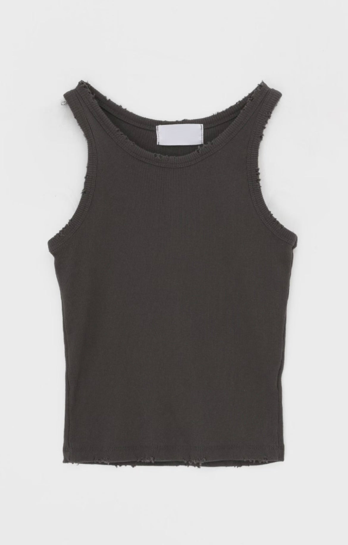 TP655- 破邊直紋背心 ｜Grey | Charcoal | Navy