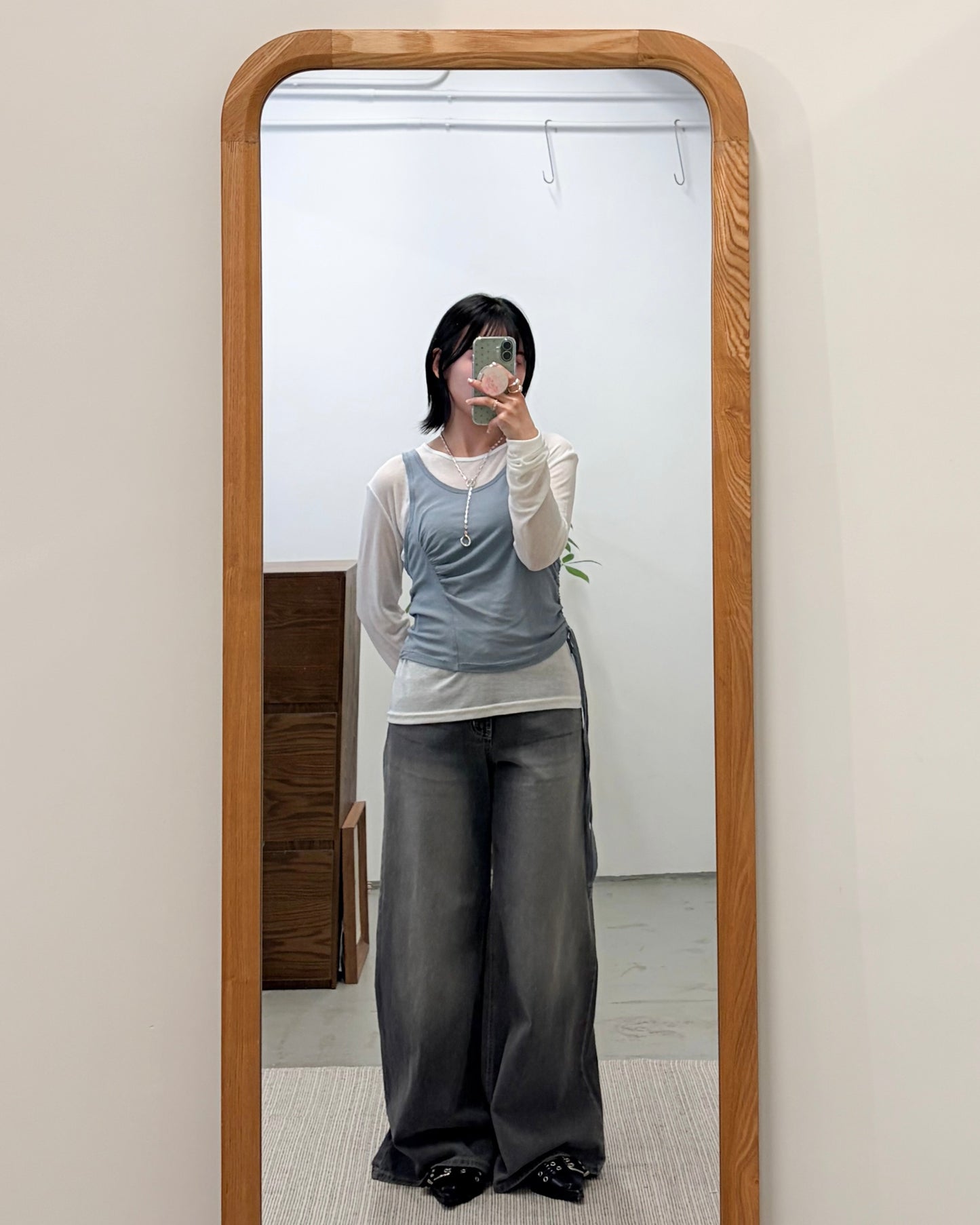 TP726- Cotton Round Neck Top | White| Pink | Yellow | Light Grey | Blue | Brown | Charcoal | Black