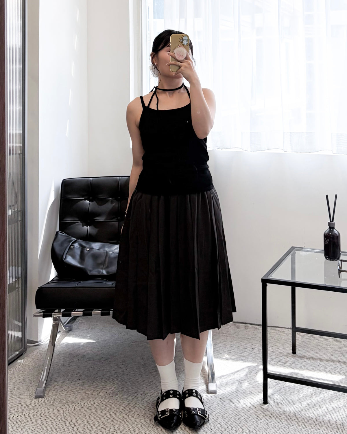 TP841- 3 Color Camisole with Cup | White | Brown | Black