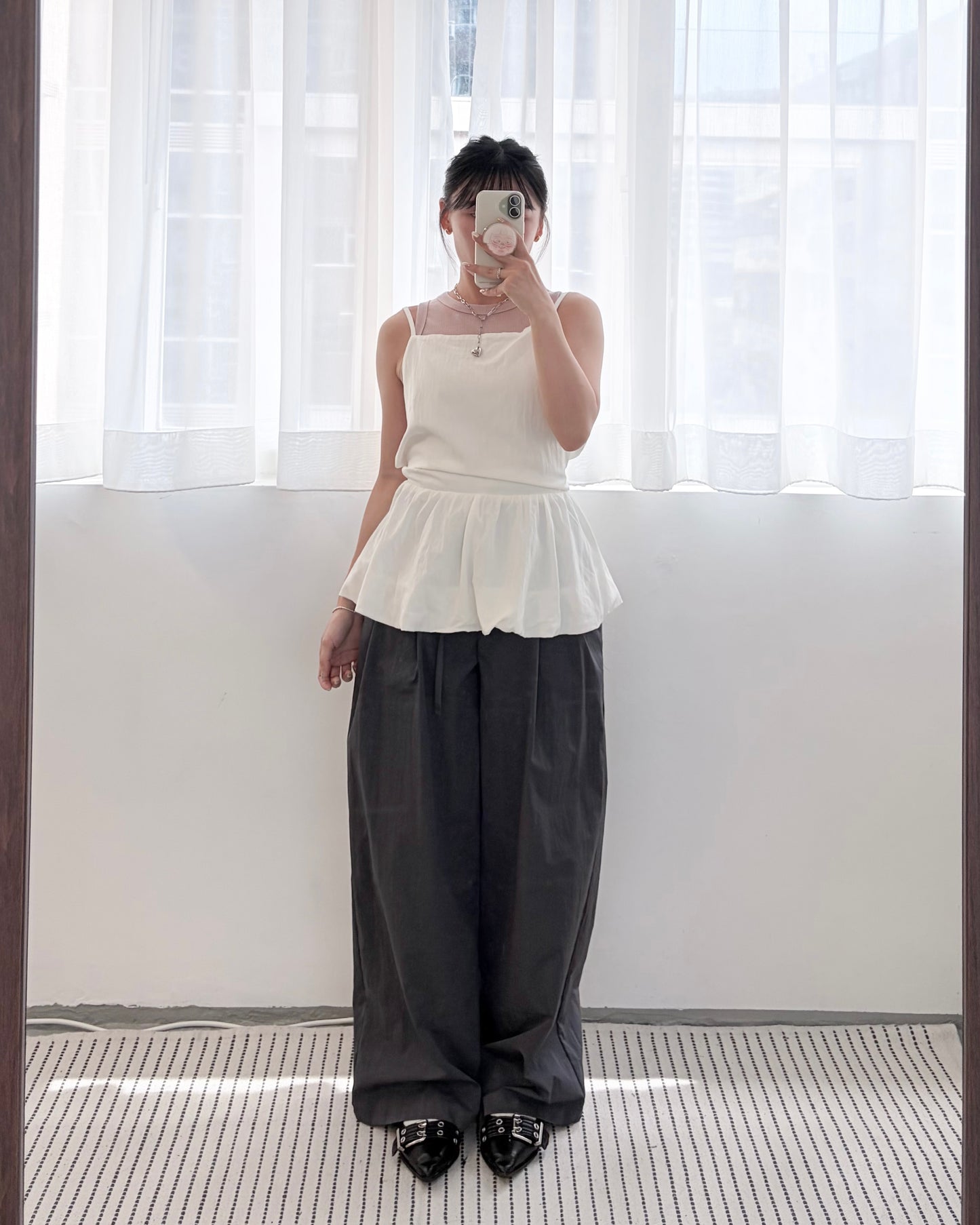 TP816-  背多分背心 | White | Black