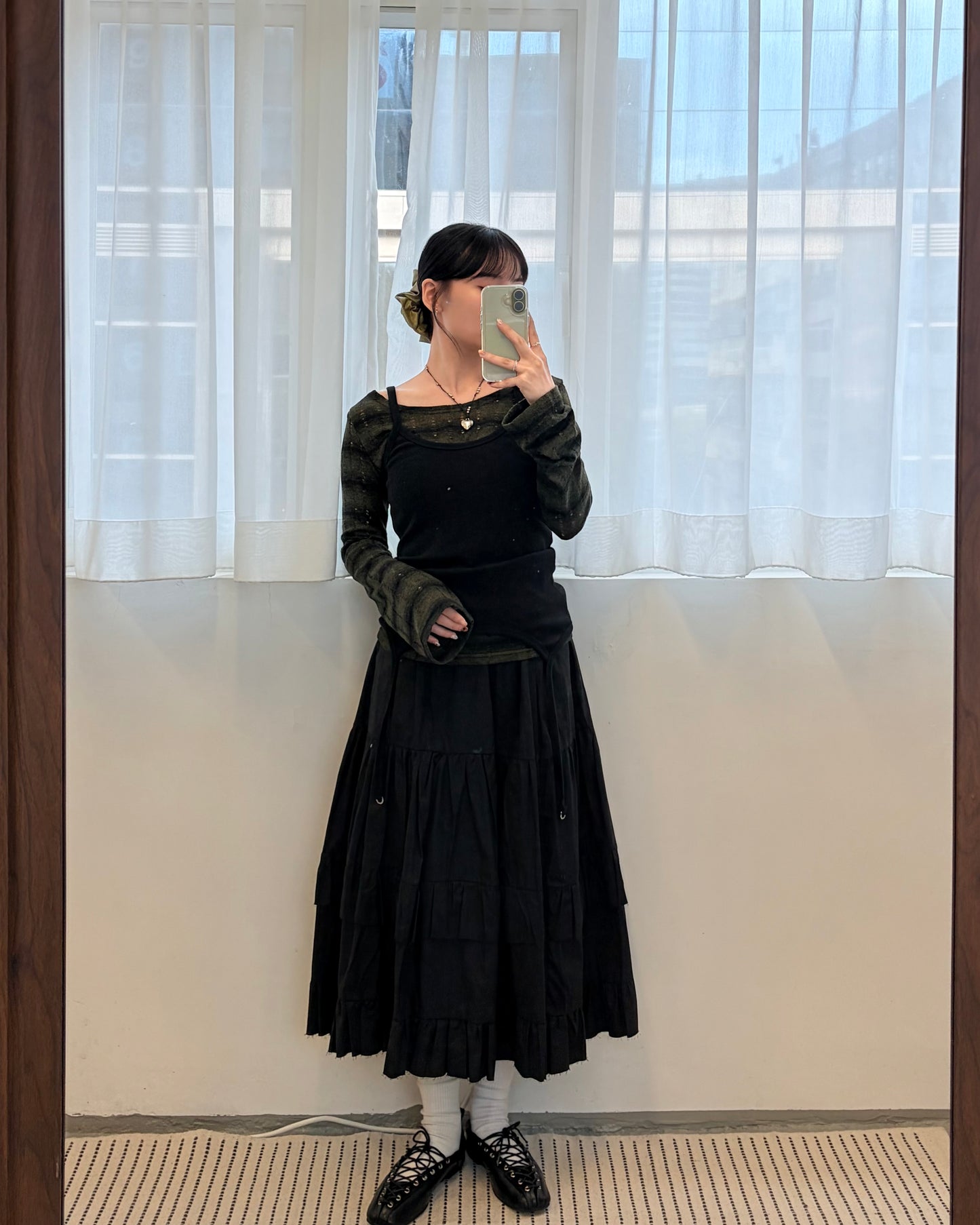 TP679- Design Vest Top | Grey | Black