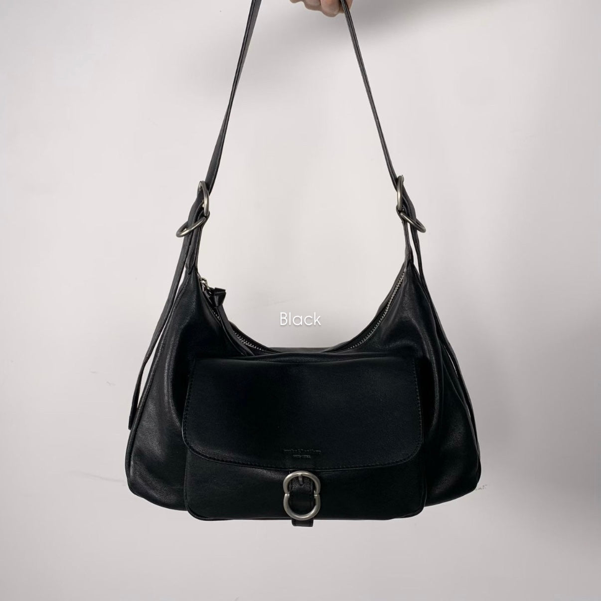 牛皮 法式流浪包 | Black | Brown | Grey | Camel