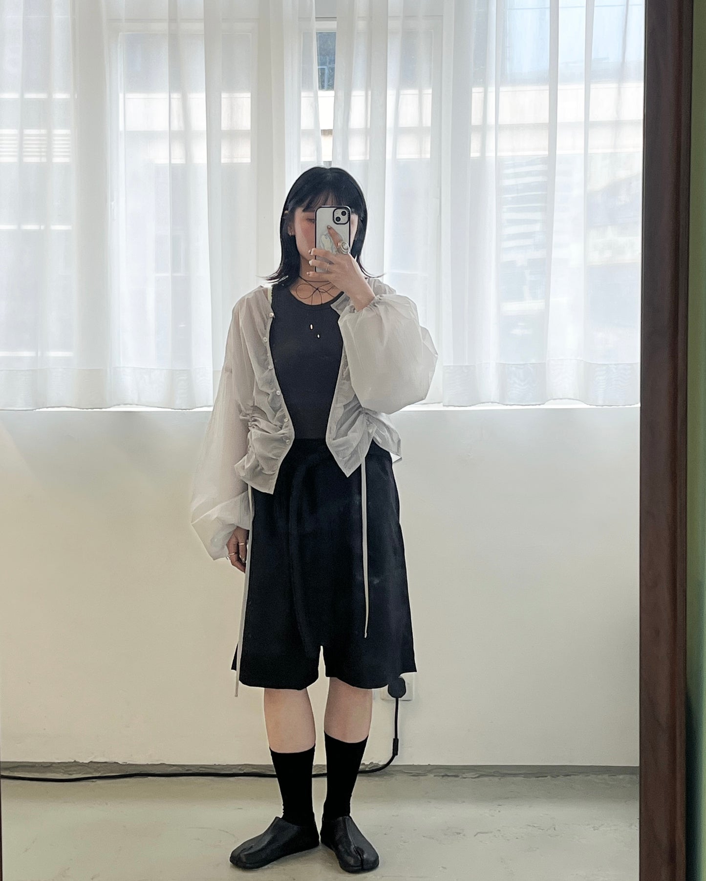 TP655- 破邊直紋背心 ｜Grey | Charcoal | Navy