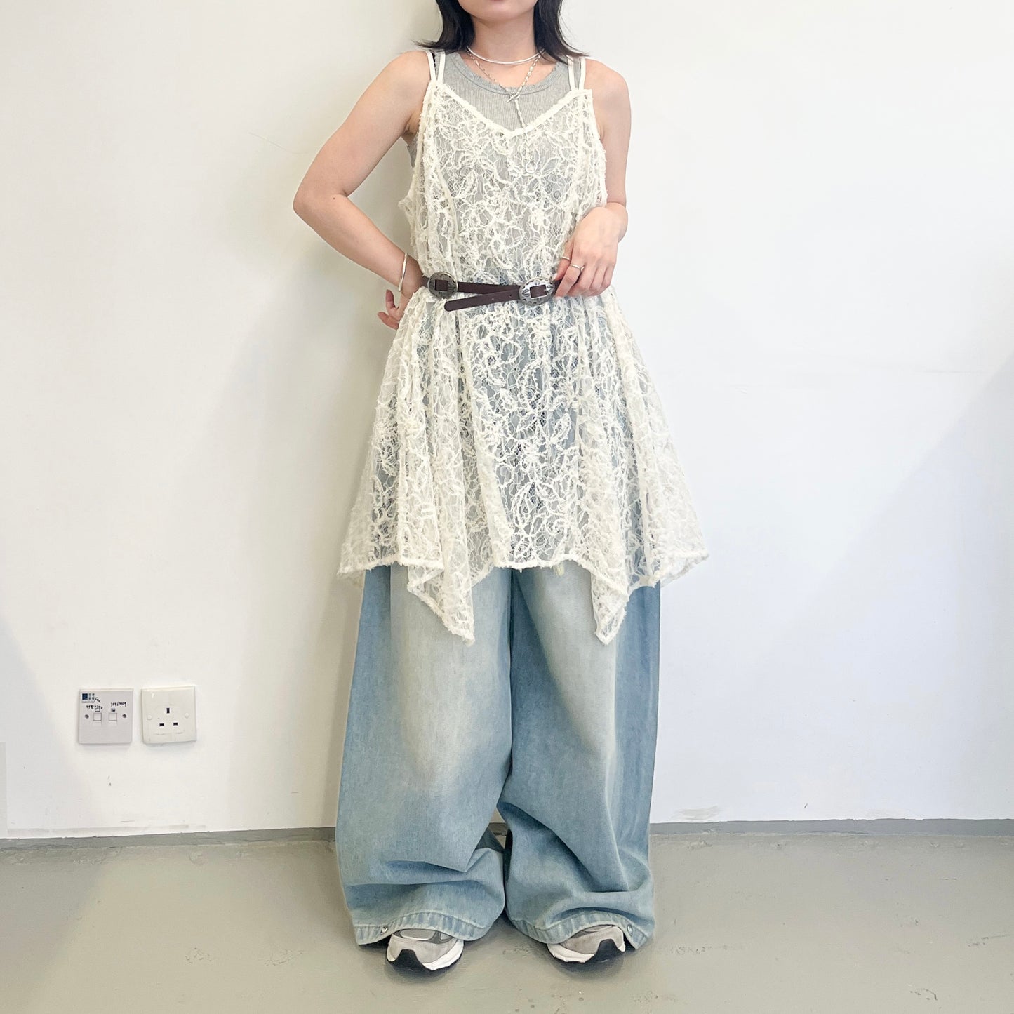 PT98- 2 Way Denim Full-Length Pant ( M / L )