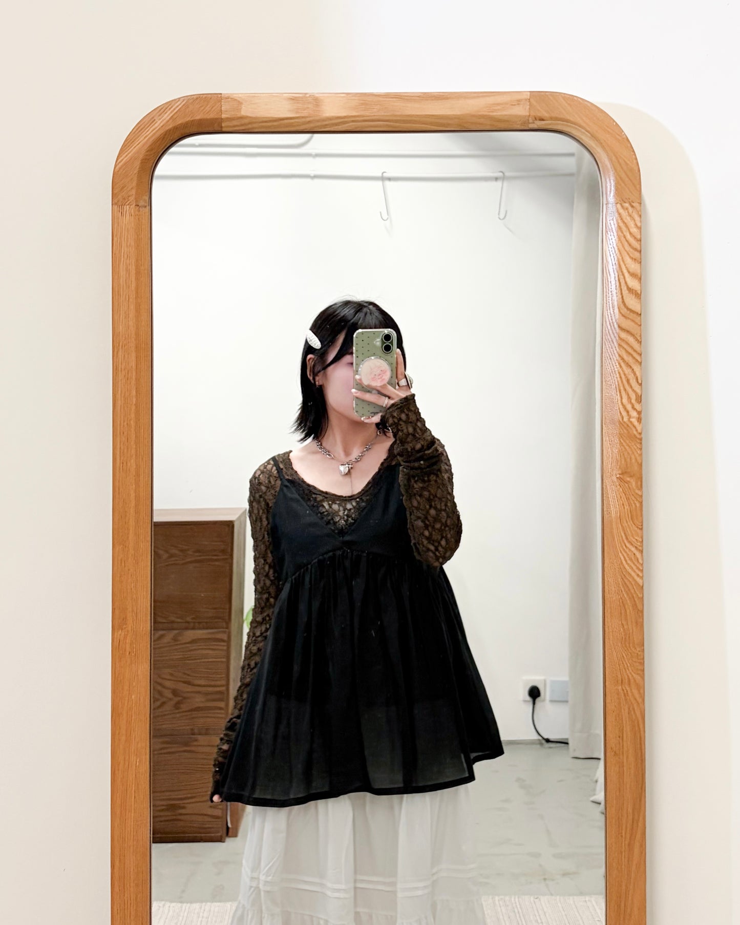 TP751- Lace Camisole Vest Top | White | Grey | Black