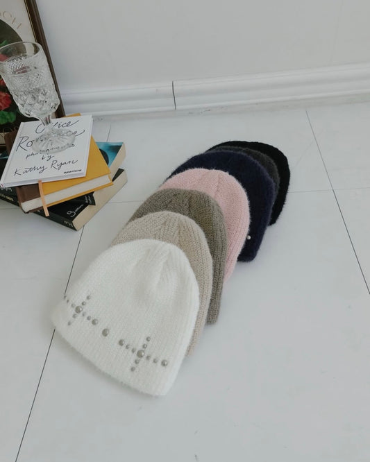 H41- 十字亞面圓窩釘Beanie