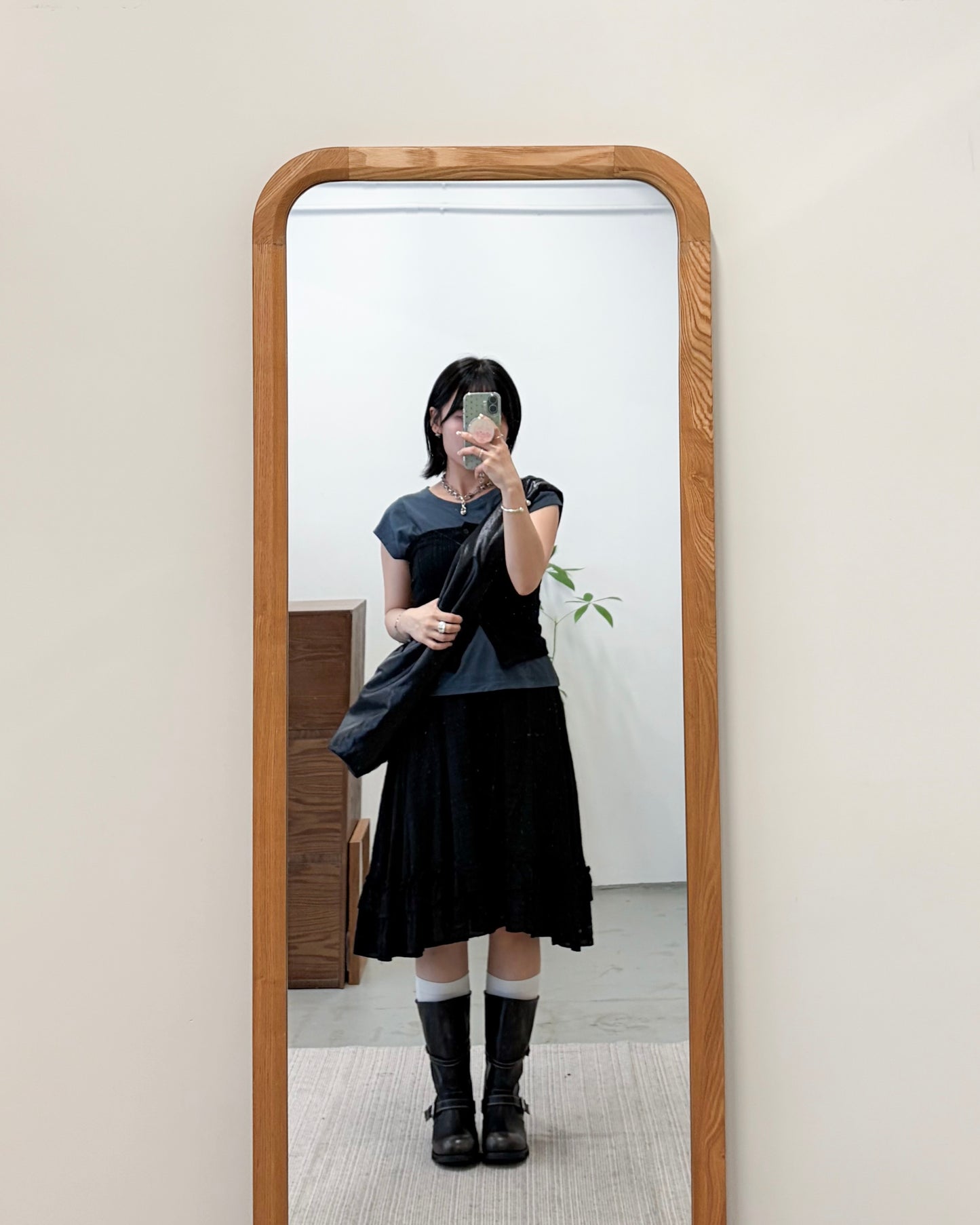 TP749 - Button Tube Top | Light Grey | Grey | Black