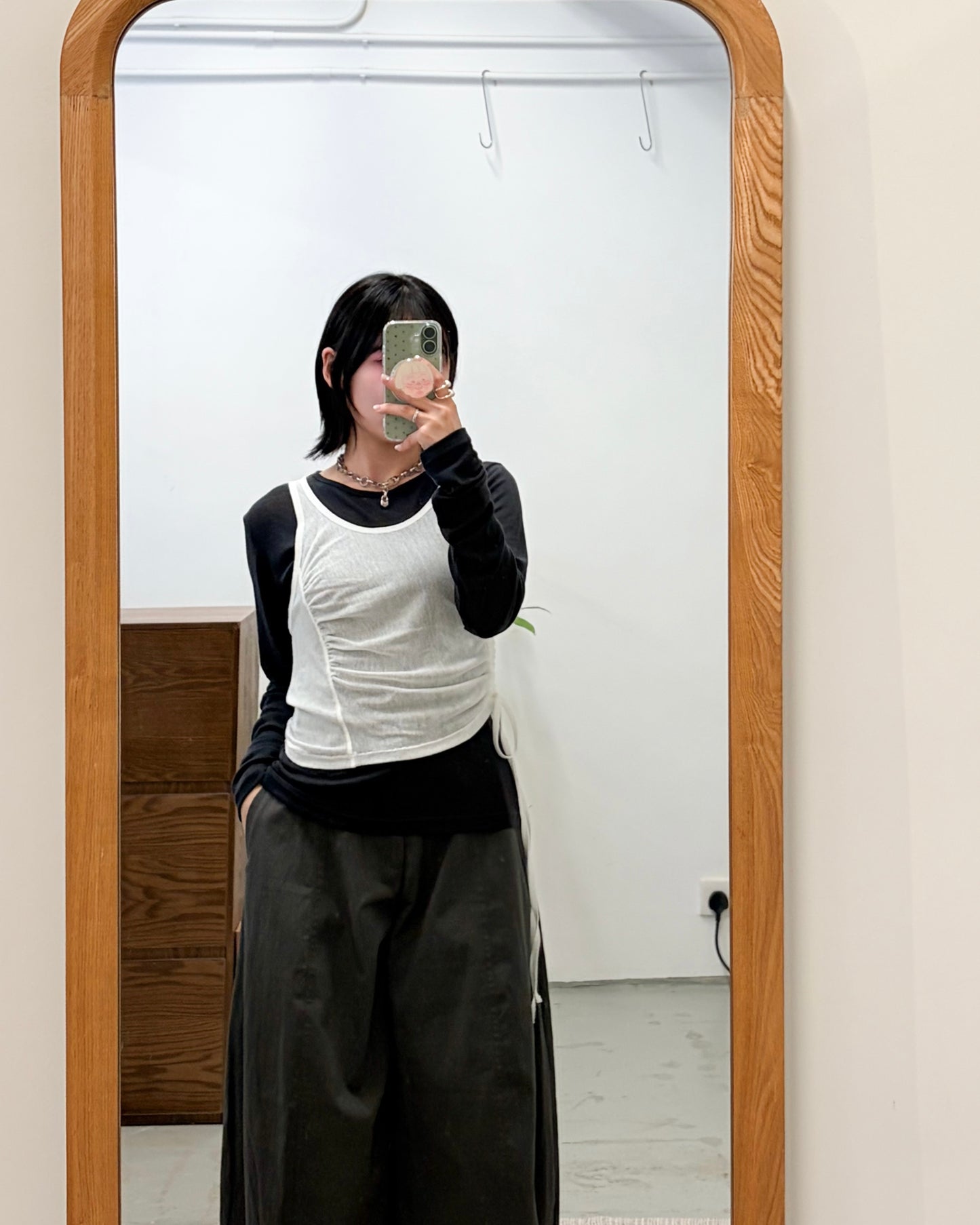 TP725 - Mesh Drawstring Vest | White | Blue | Khaki | Brown