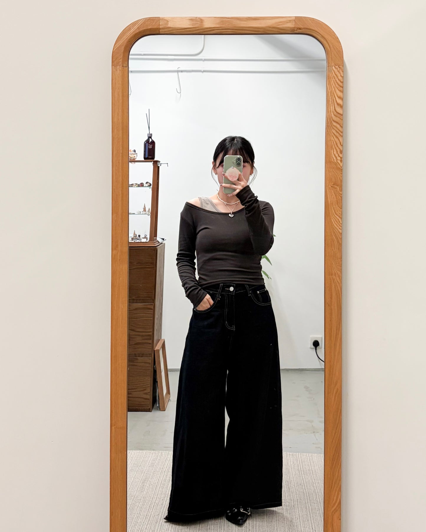 TP737- 2 in 1 Set Top With Neck Strap - Brown | Navy | Black