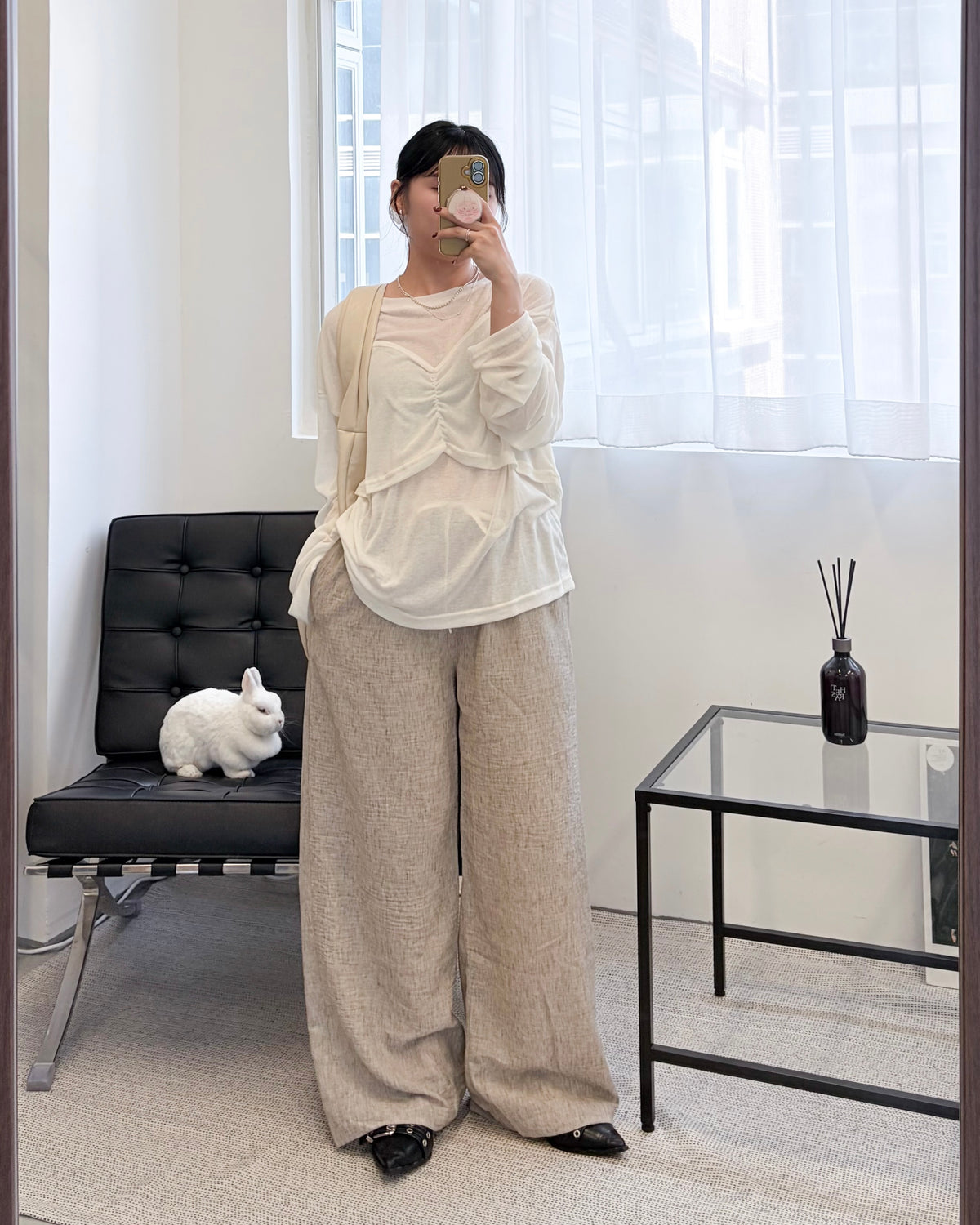TP847- T-Shirt & Shirred Bustier Set | White | Grey | Brown | Black