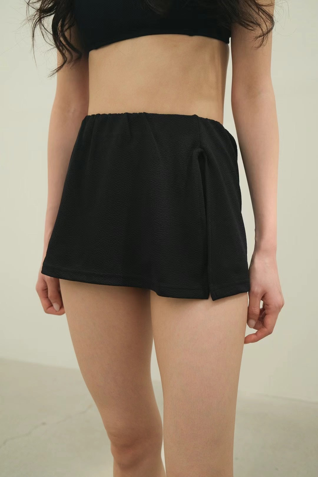 （一套四件) 3 Color Swimsuit Bikini Set With Bag | Ivory | Brown | Black