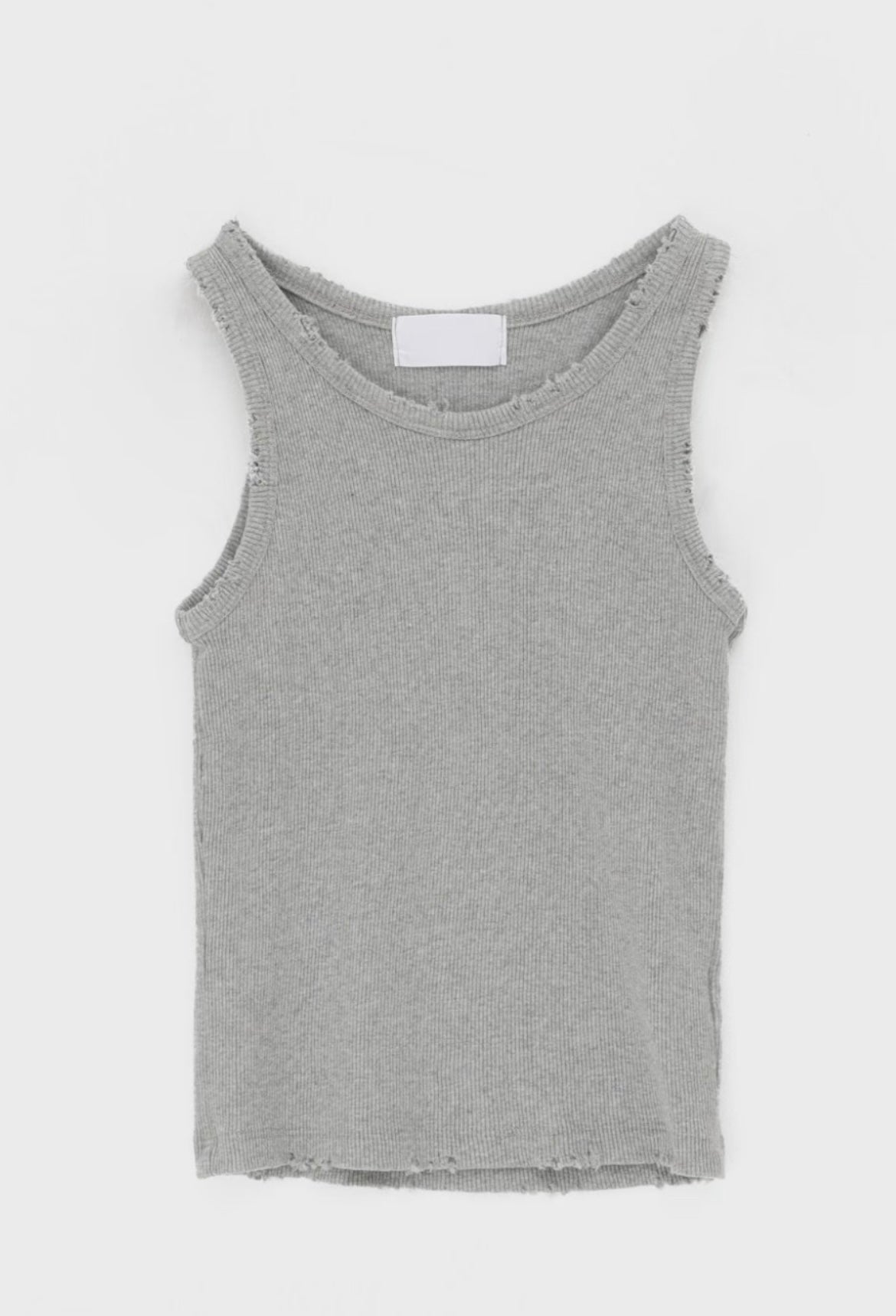 TP655- 破邊直紋背心 ｜Grey | Charcoal | Navy