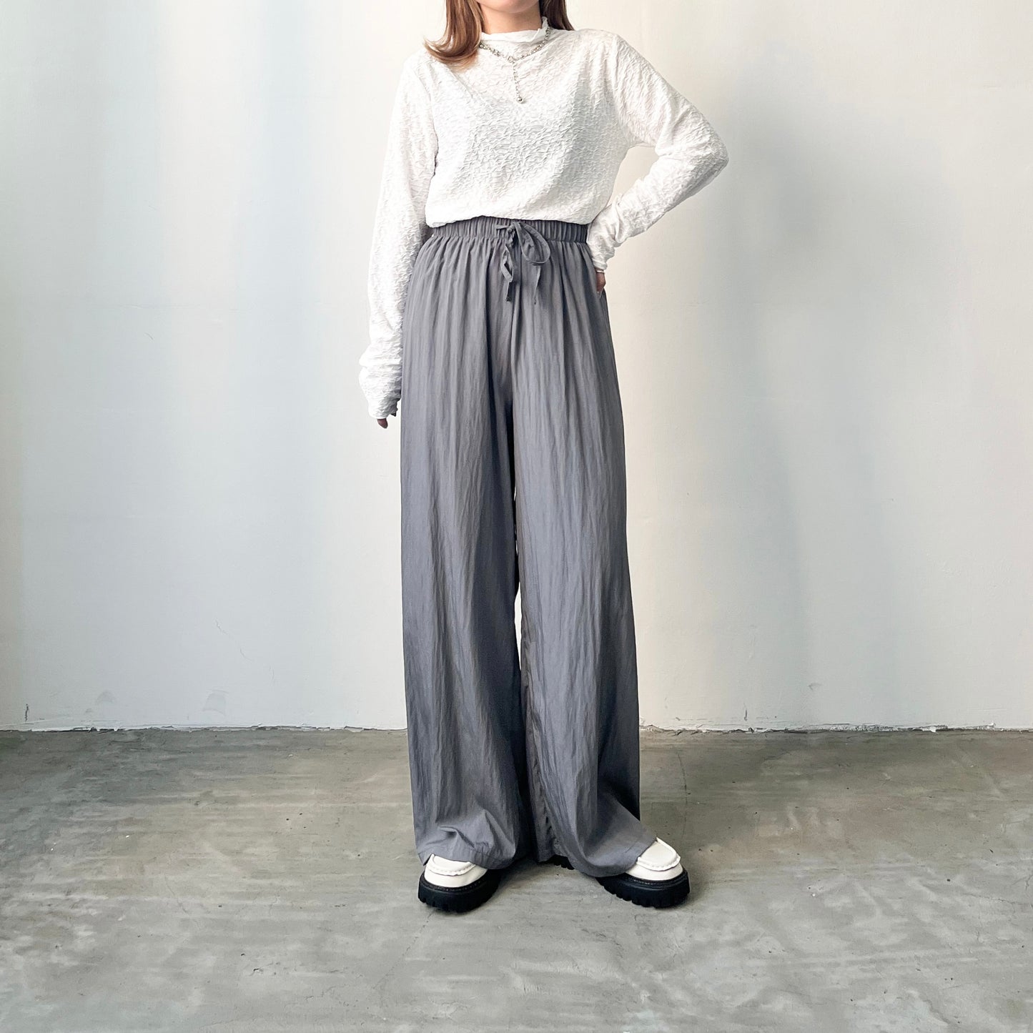 PT44- Full Length Pant | Cream | Grey | Black