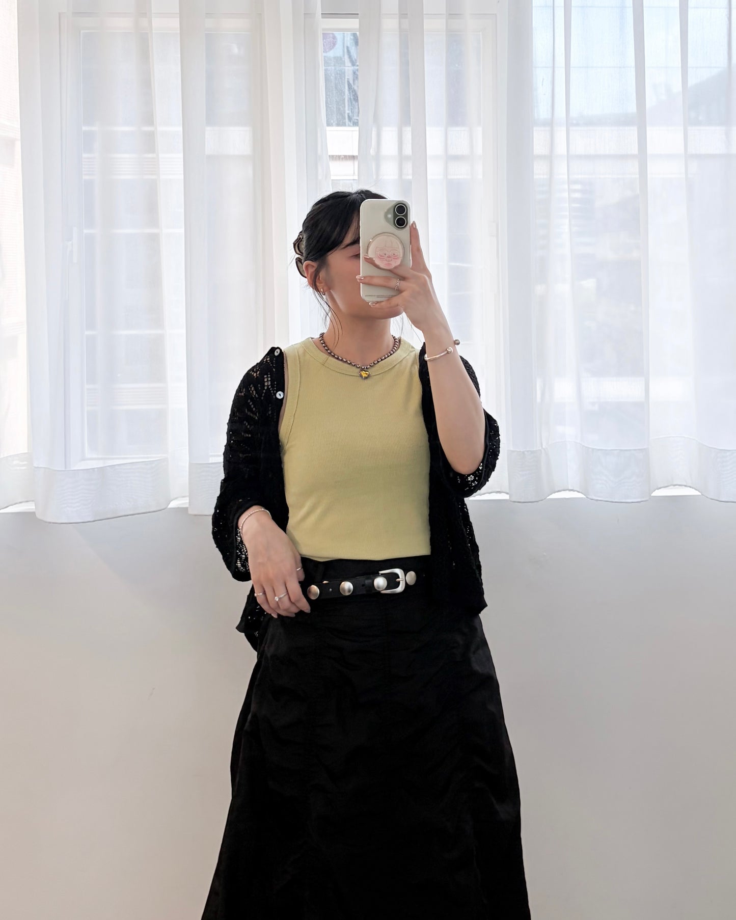 TP807- Patchwork Knitwear | Ivory | Black